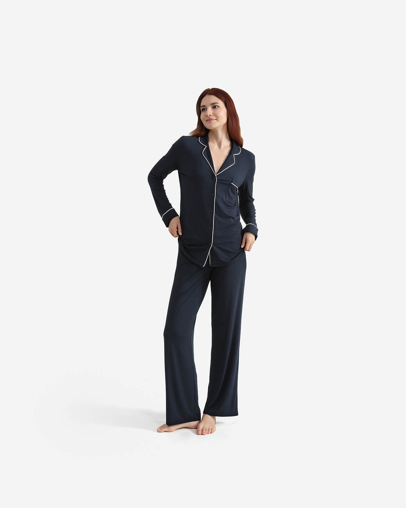 Cooling Modal Long Pajama Set