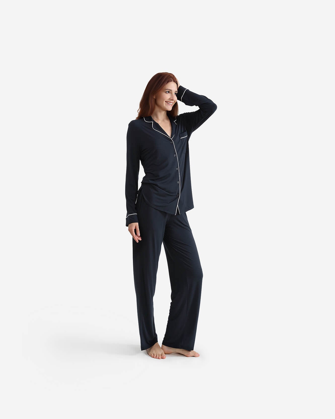 Cooling Modal Long Pajama Set
