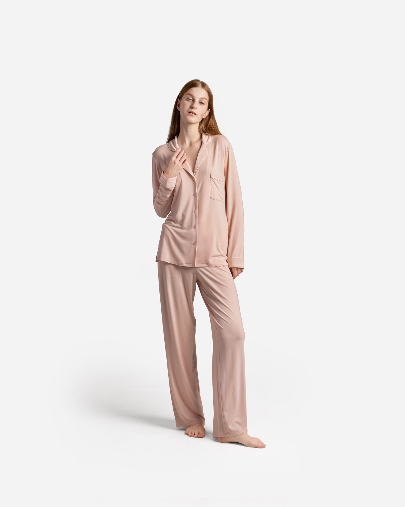 Cooling Modal Long Pajama Set
