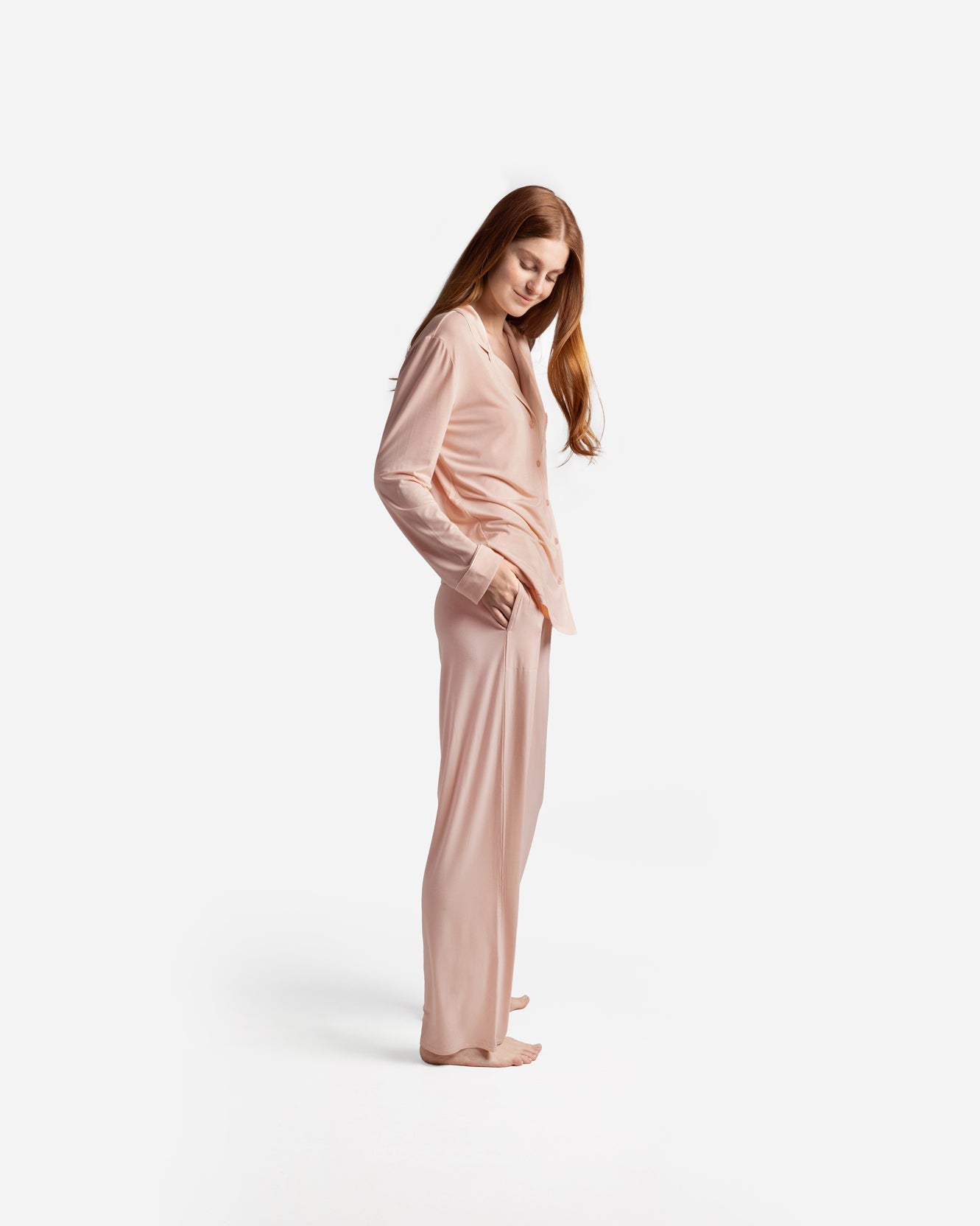 Cooling Modal Long Pajama Set
