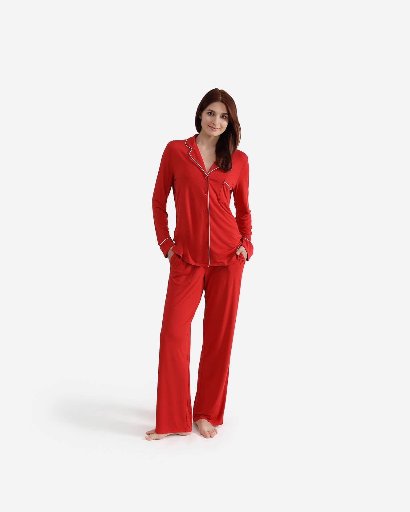 Cooling Modal Long Pajama Set