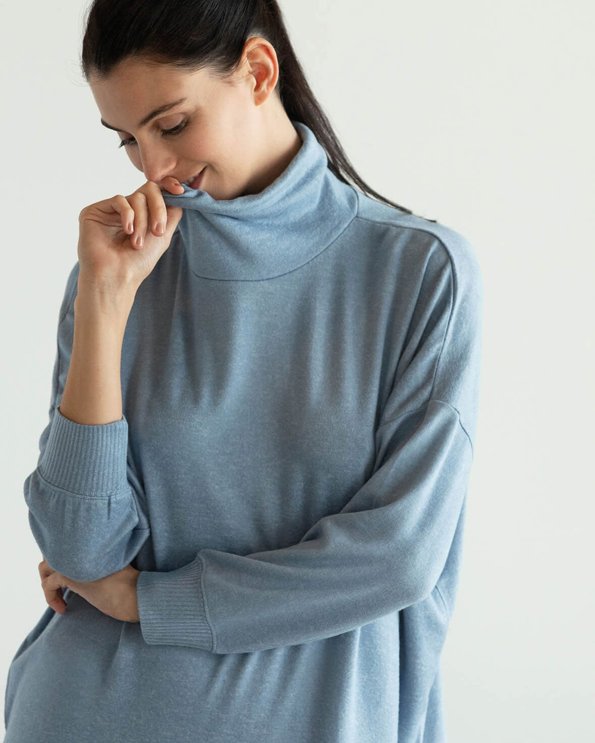 Cosset Relaxed Turtleneck | Last Chance
