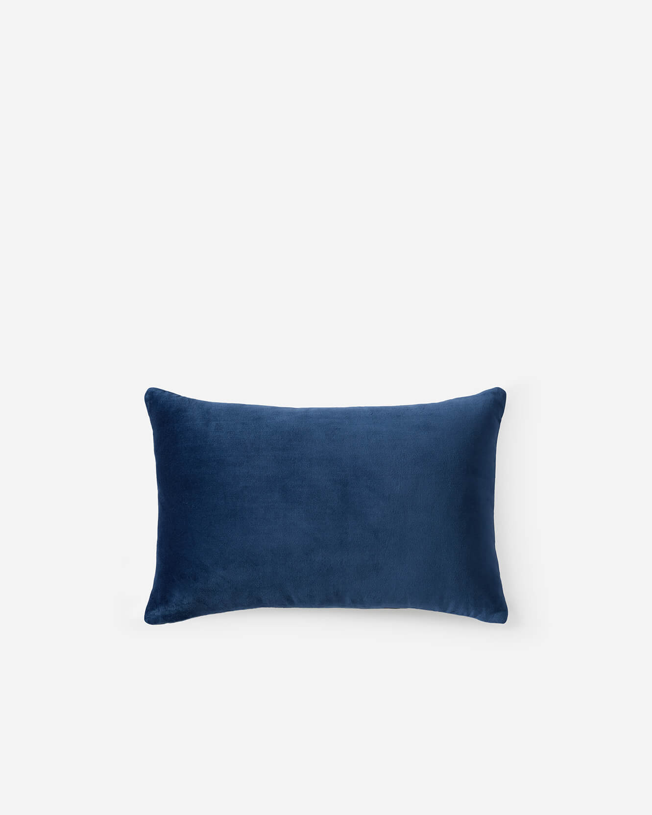 Velvet Crane in the Clouds Small Lumbar Pillow