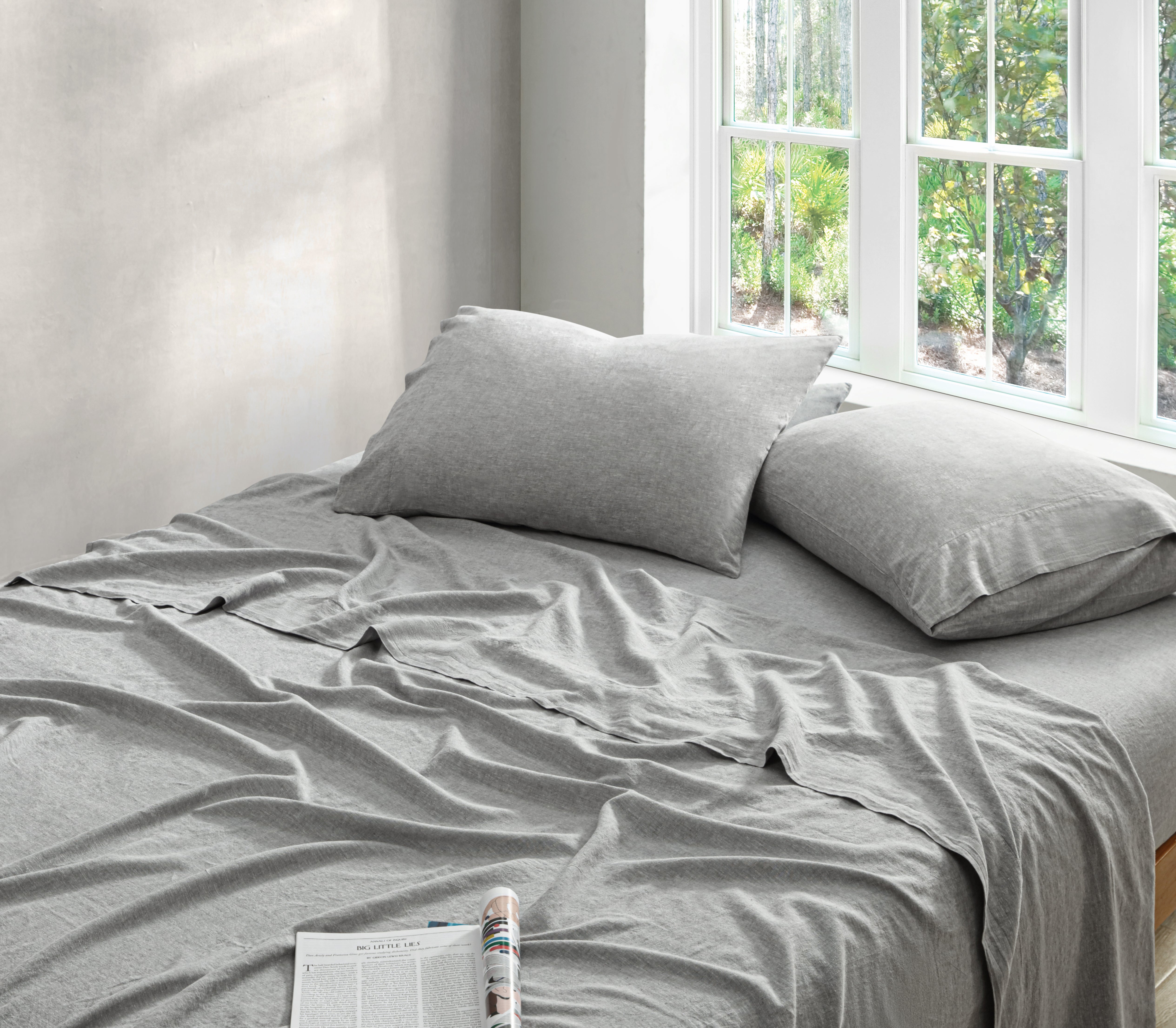European Flax Linacel™ 4-Piece Sheet Set