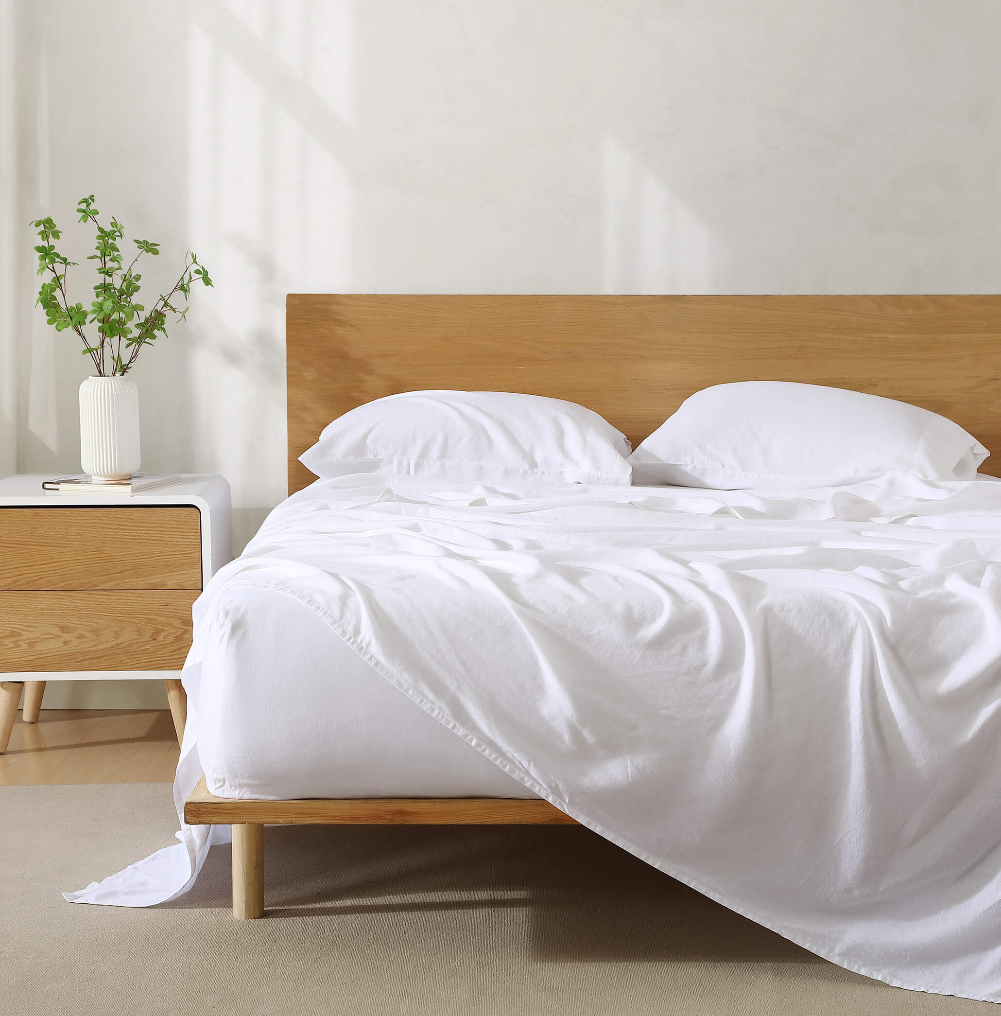 European Flax Linacel™ 4-Piece Sheet Set