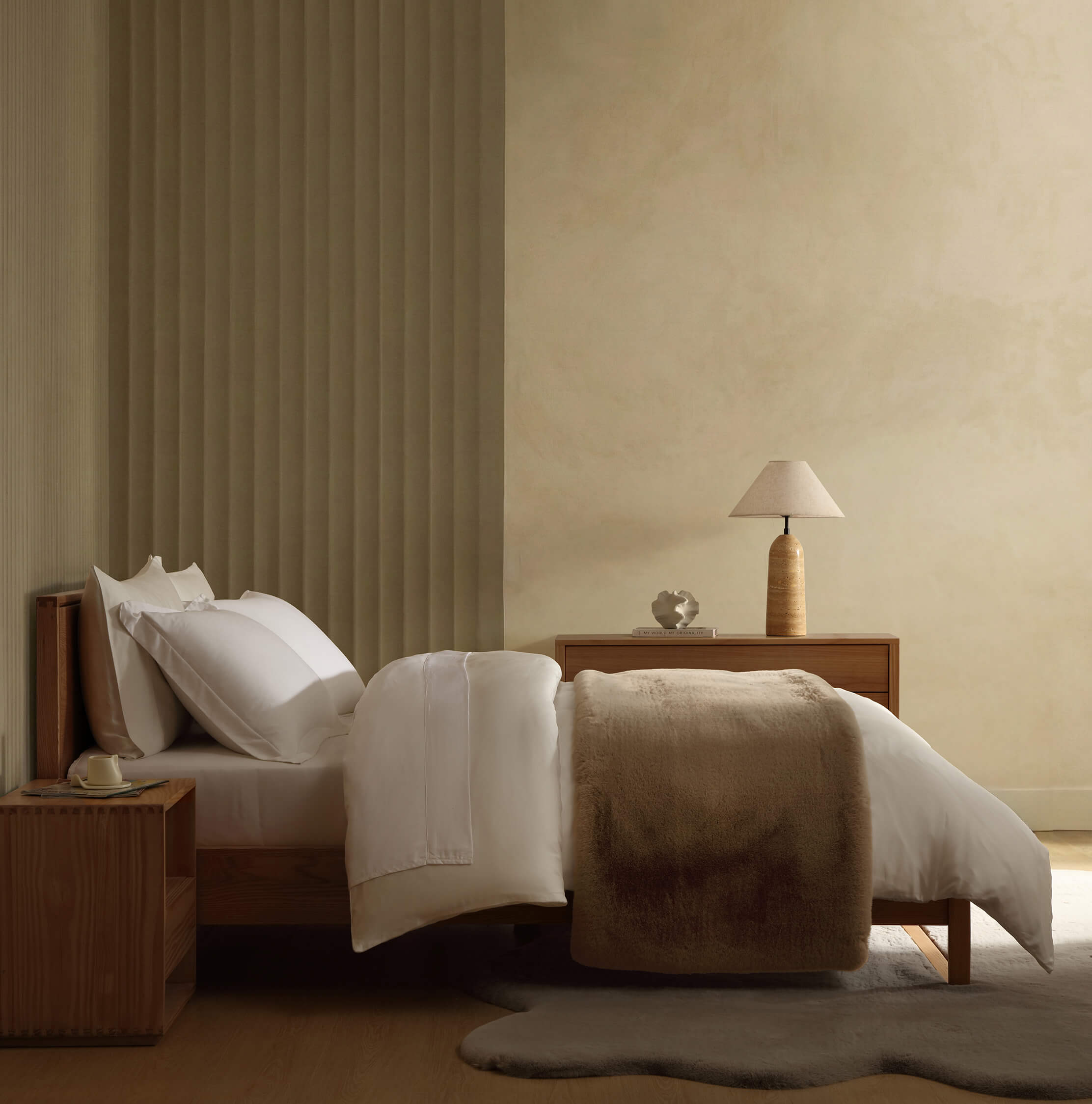 Faux Fur Bed Runner by Sunday Citizen