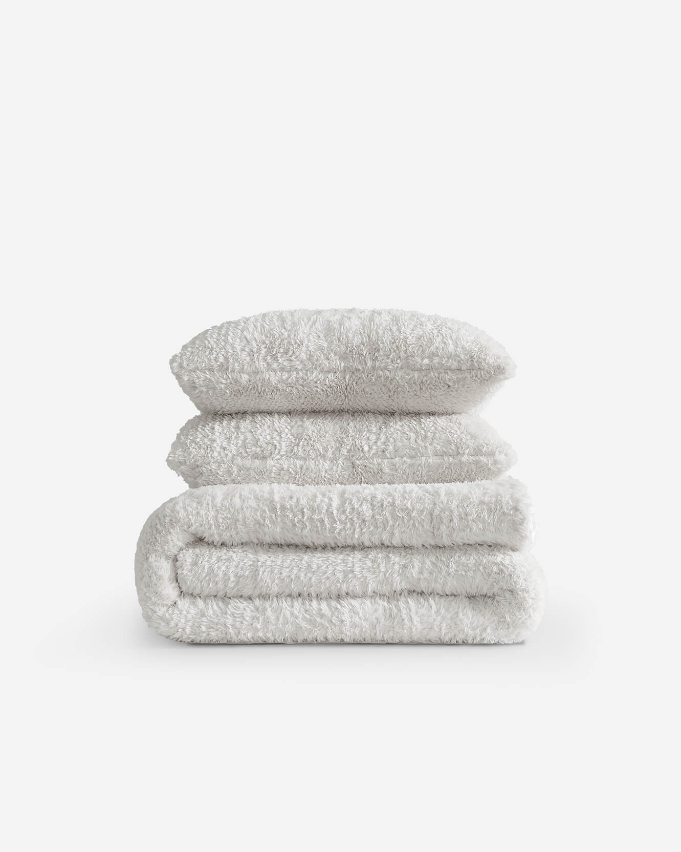 Breathable Faux Fur Comforter Bundle