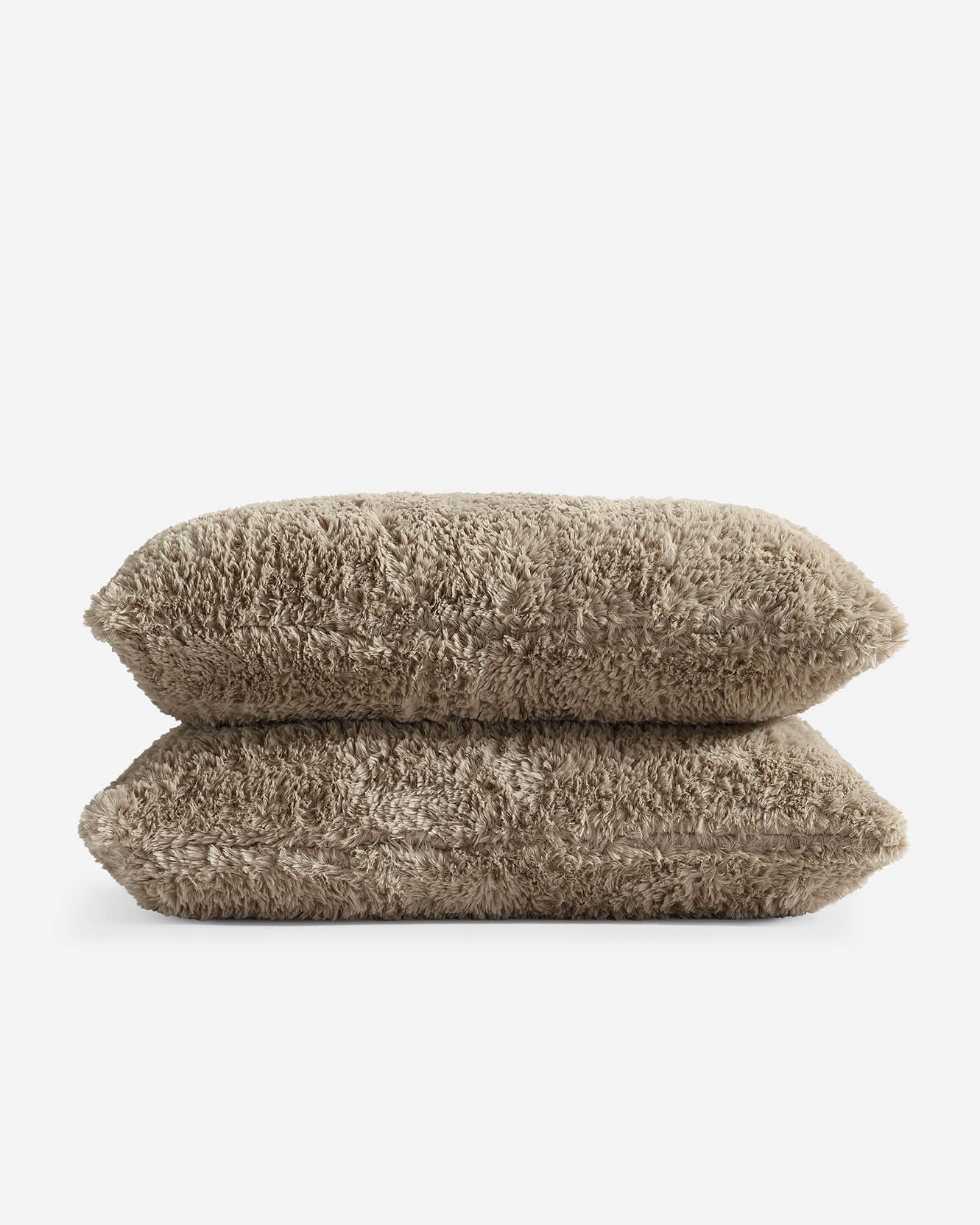 Breathable Faux Fur Sham Set