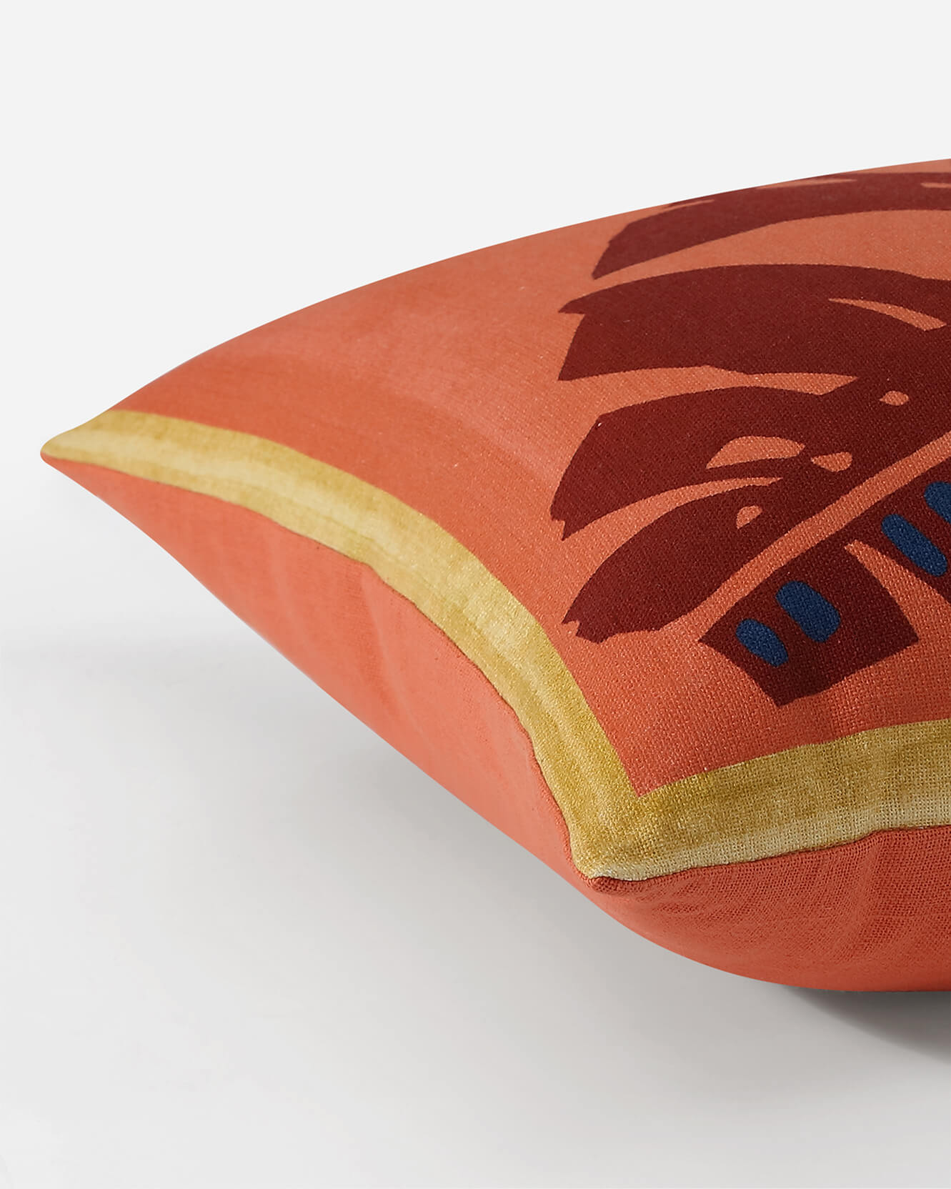Leaf Sketch Throw Pillow