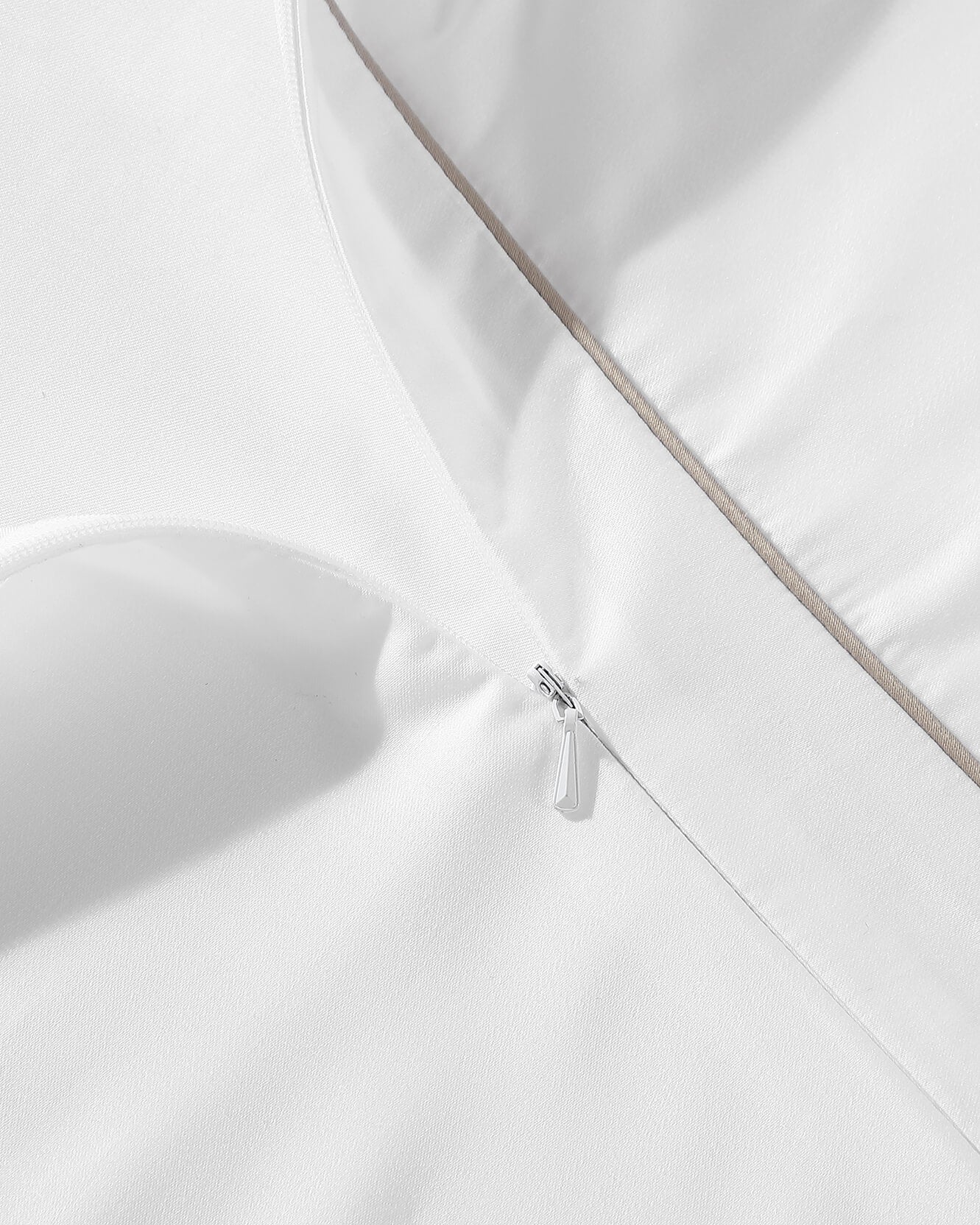 Luxe Bamboo Duvet Cover with Piping