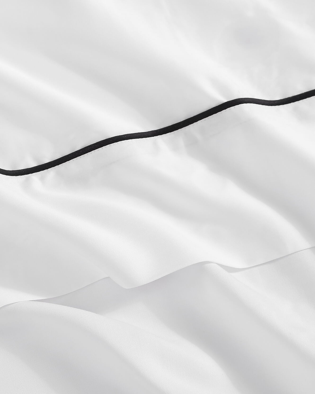 Luxe Bamboo Top Sheet with Piping