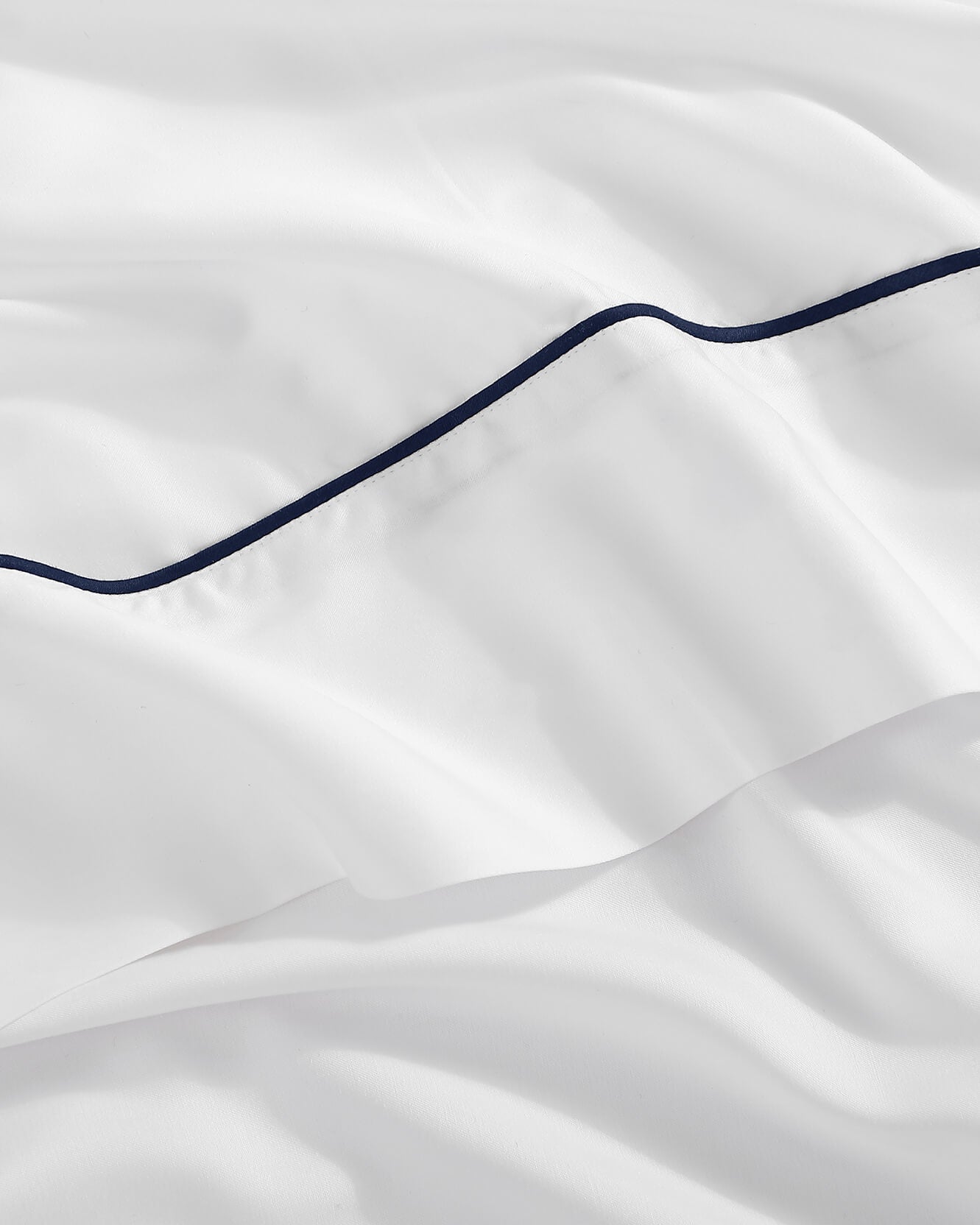 Luxe Bamboo Top Sheet with Piping