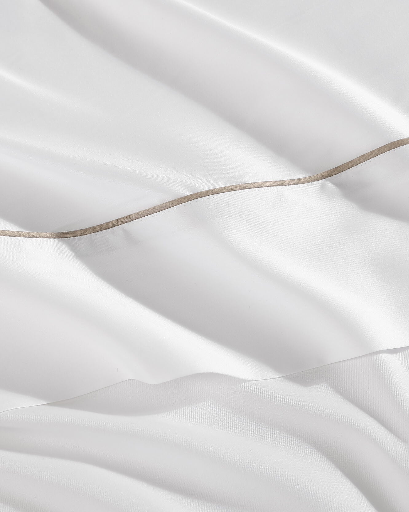 Luxe Bamboo Top Sheet with Piping