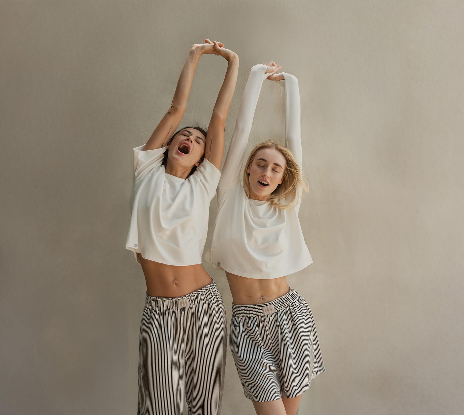 Silky Lyocell Striped Boxer Shorts