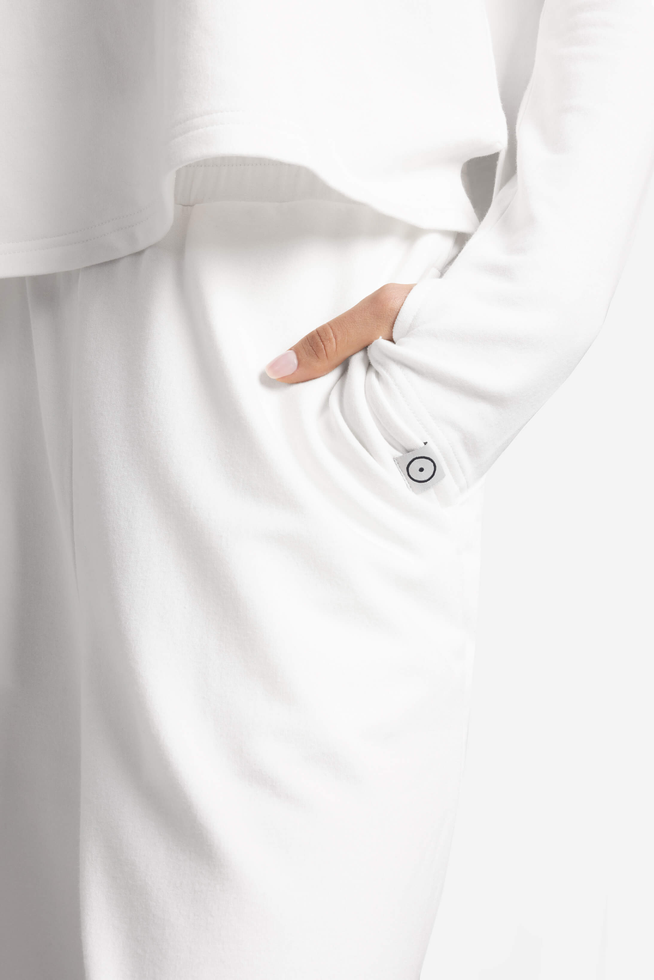 Organic French Terry Long-Sleeved Top