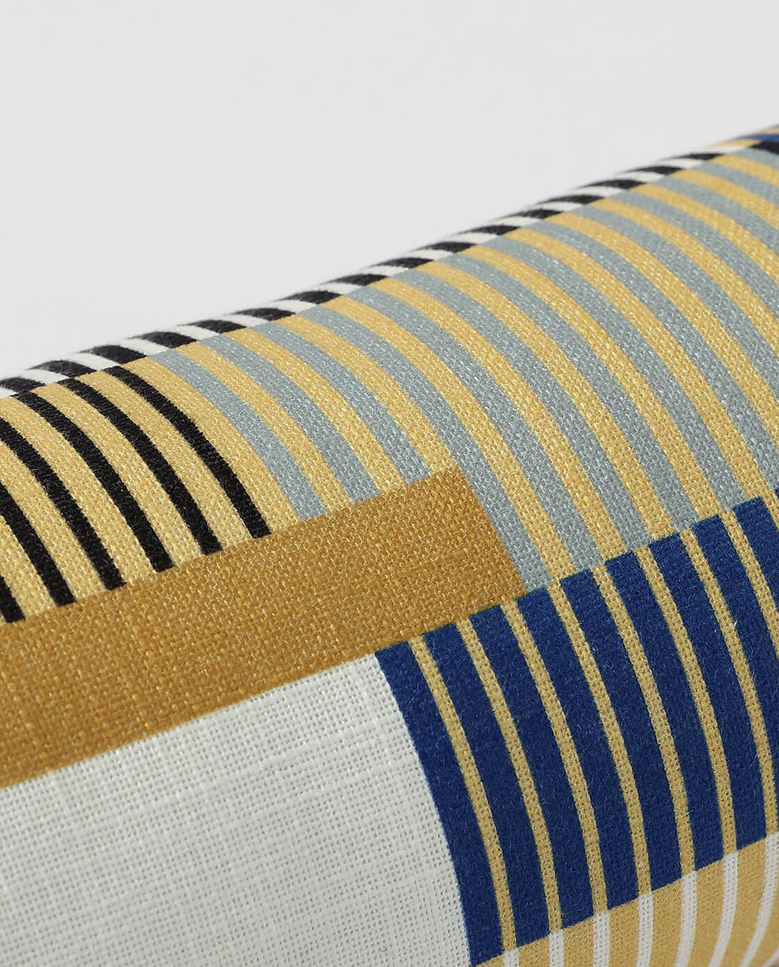 Plaid Bolster Pillow