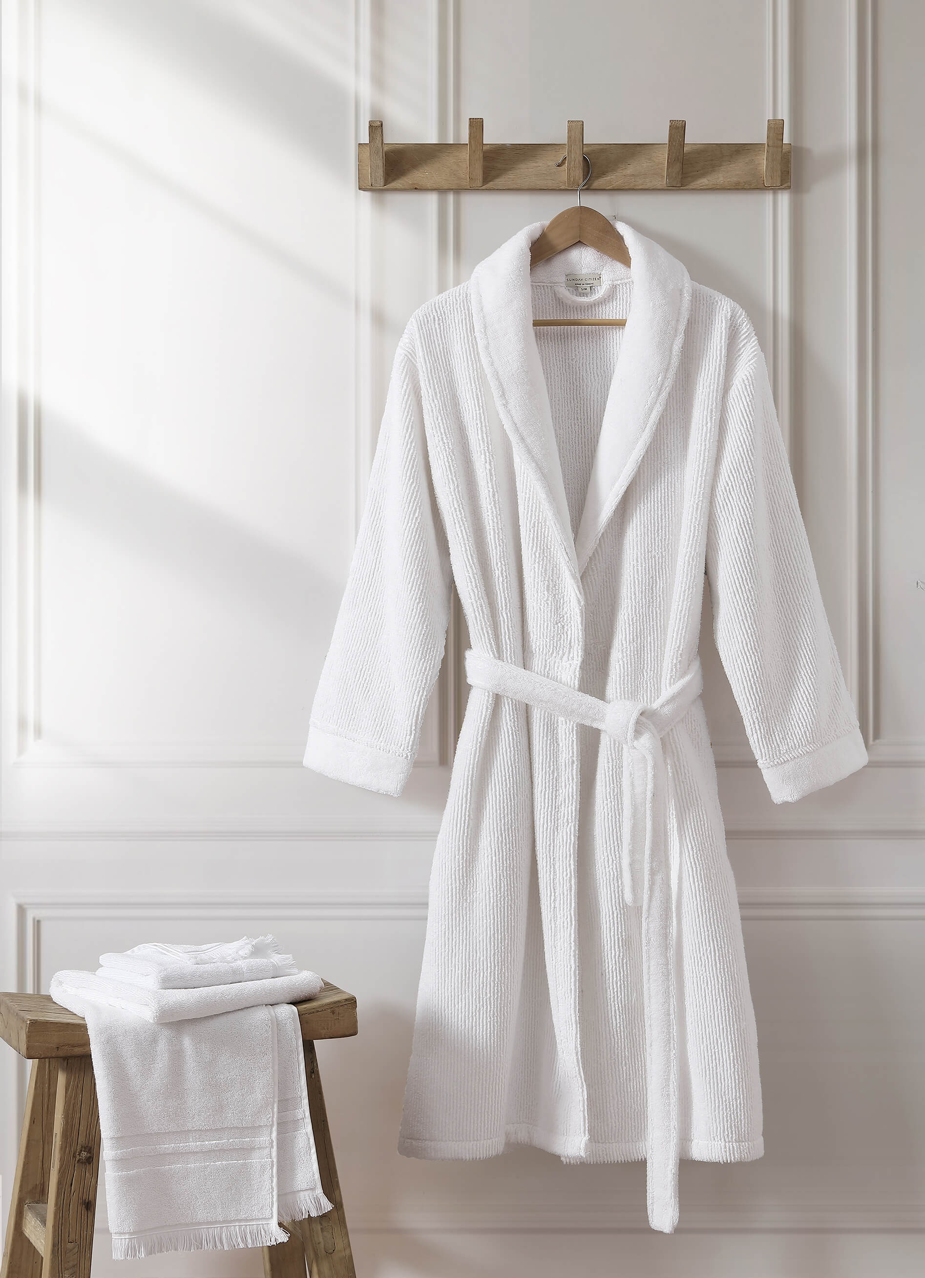 Ribbed Bath Robe | Last Chance