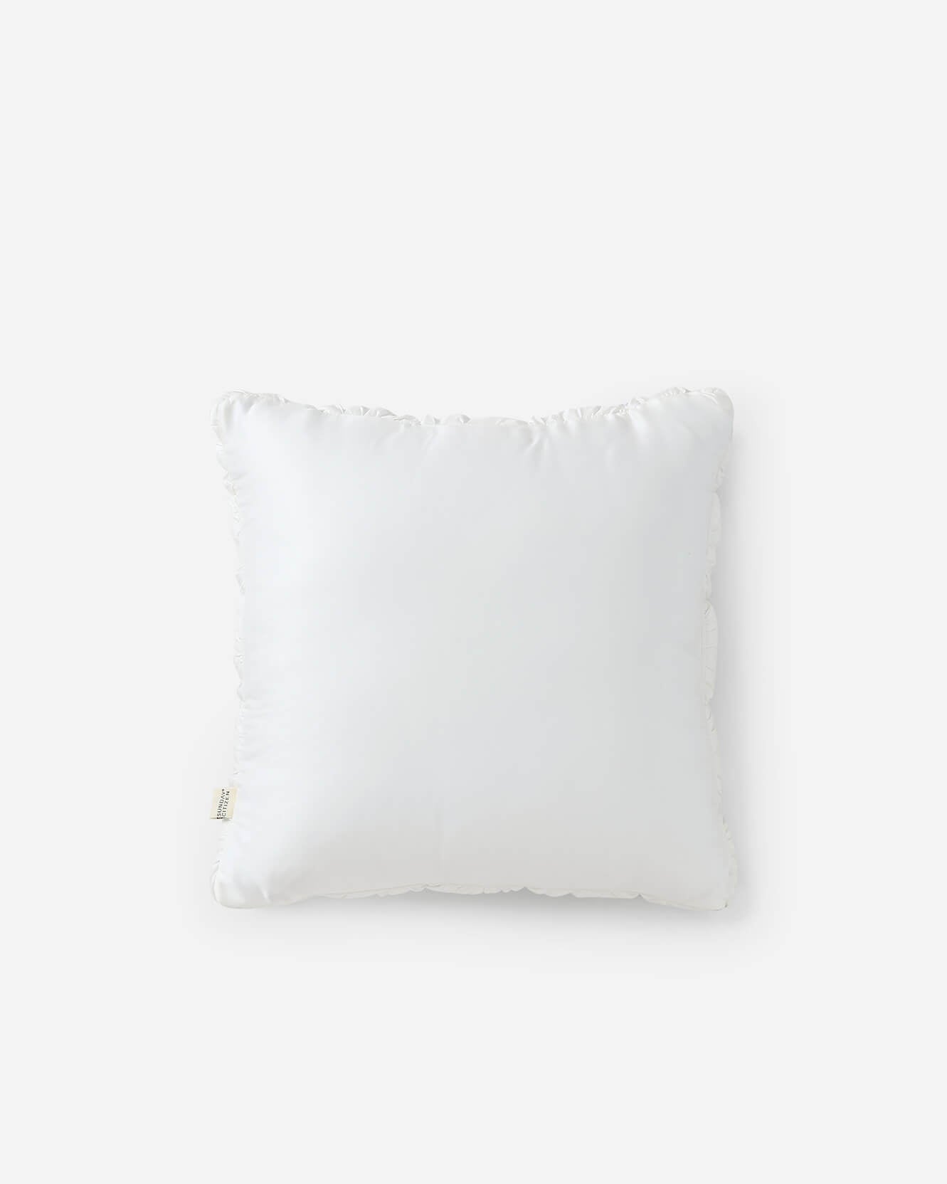 Silky Lyocell Puff Throw Pillow