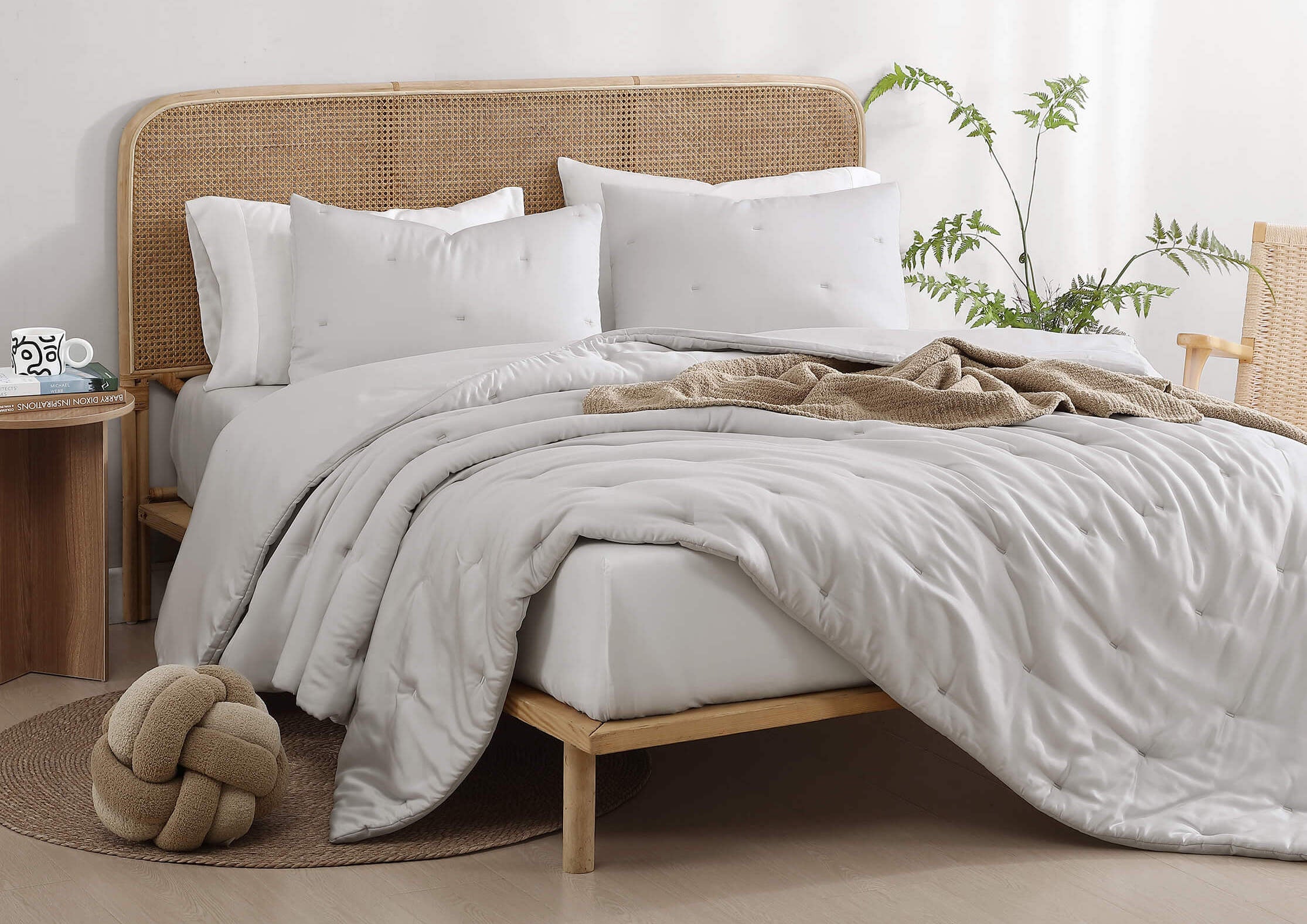Silky Lyocell Stitch Comforter | Last Chance