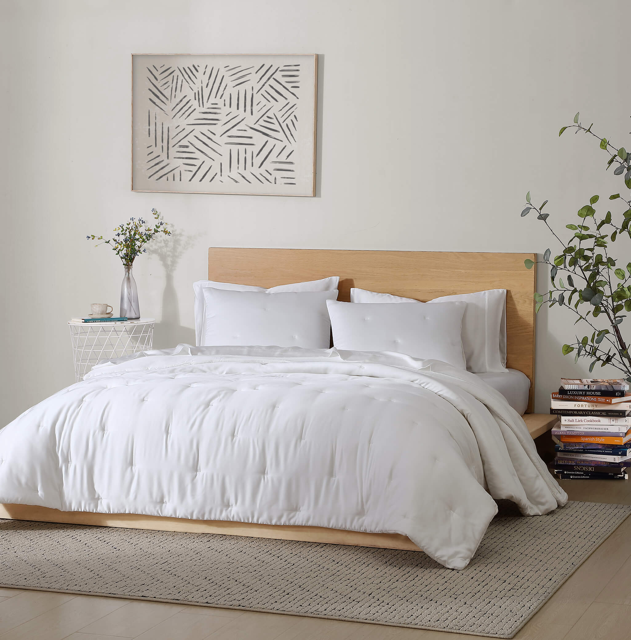 Silky Lyocell Stitch Comforter | Last Chance