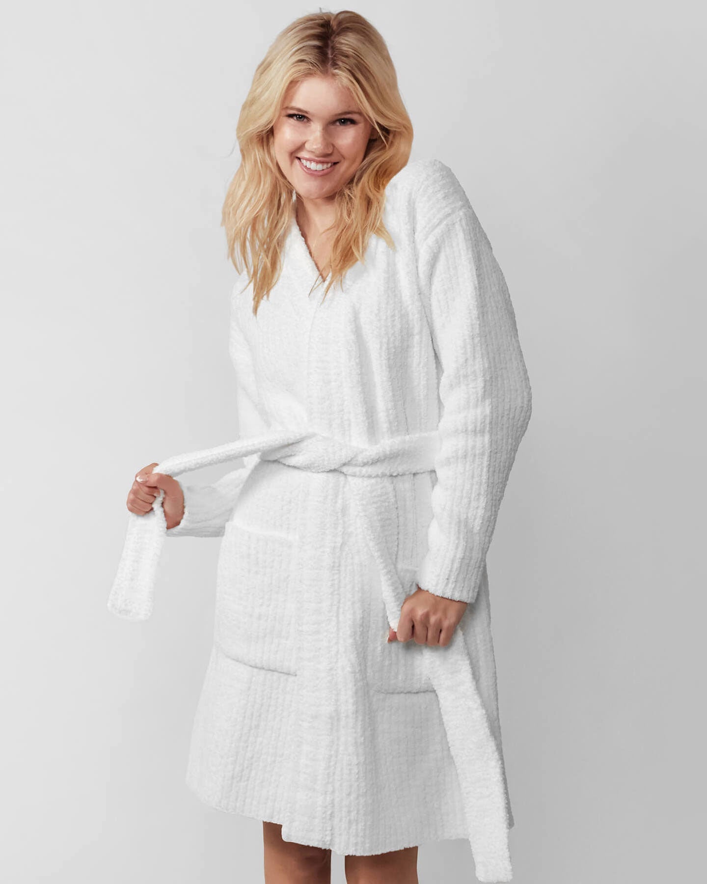 Snug Ribbed Cardigan Robe | Last Chance