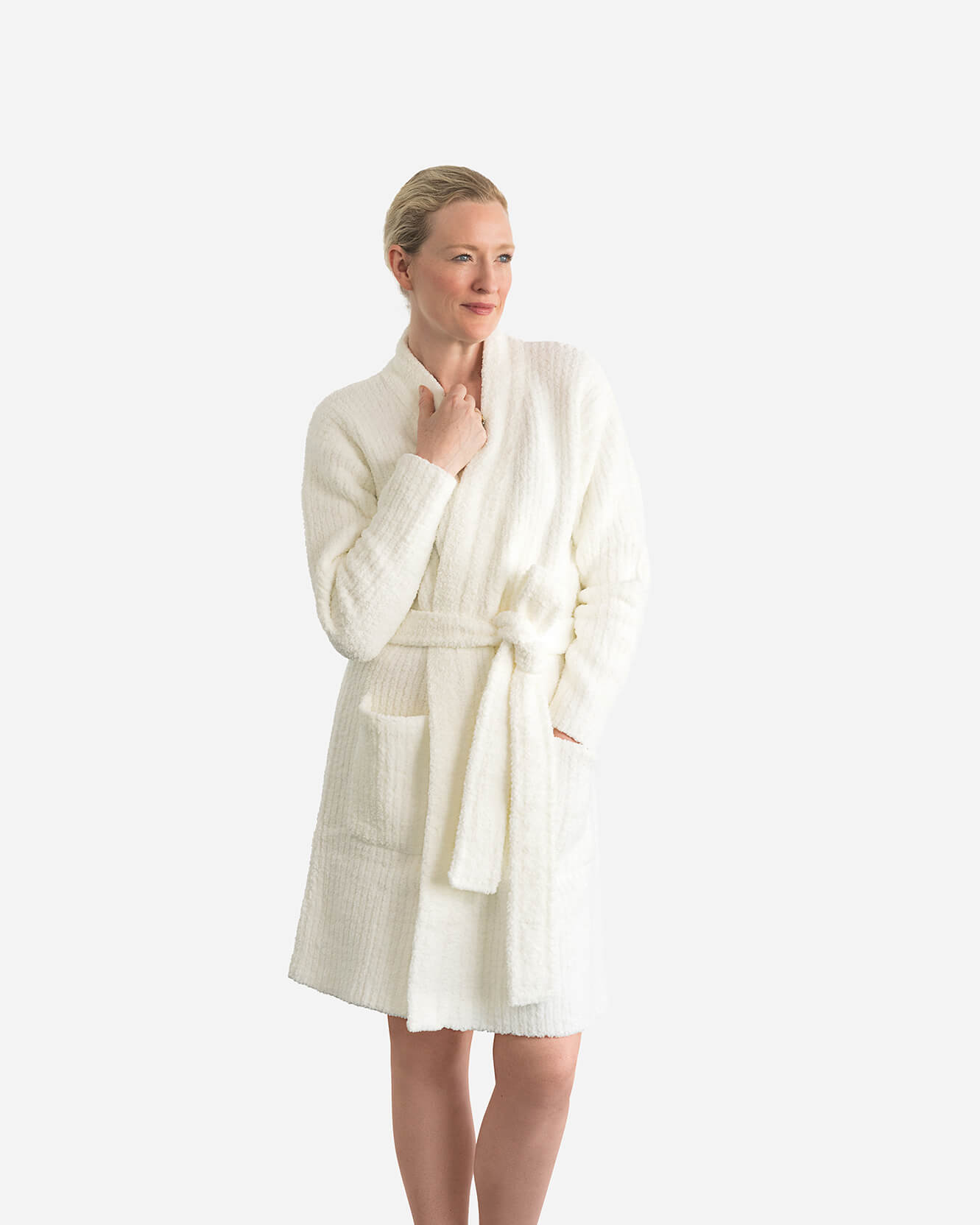 Snug Ribbed Cardigan Robe | Last Chance