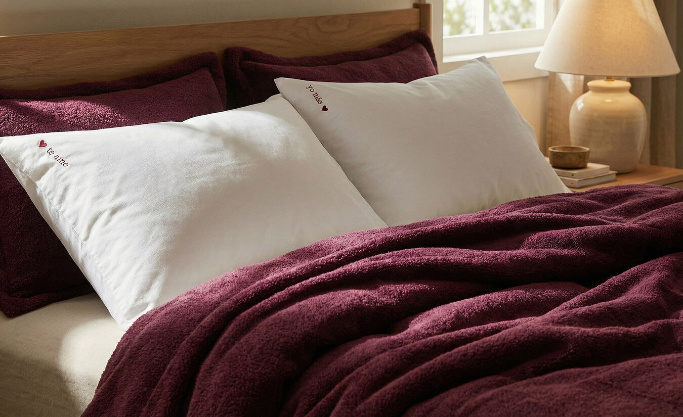 Te Amo Bamboo Pillowcase Set