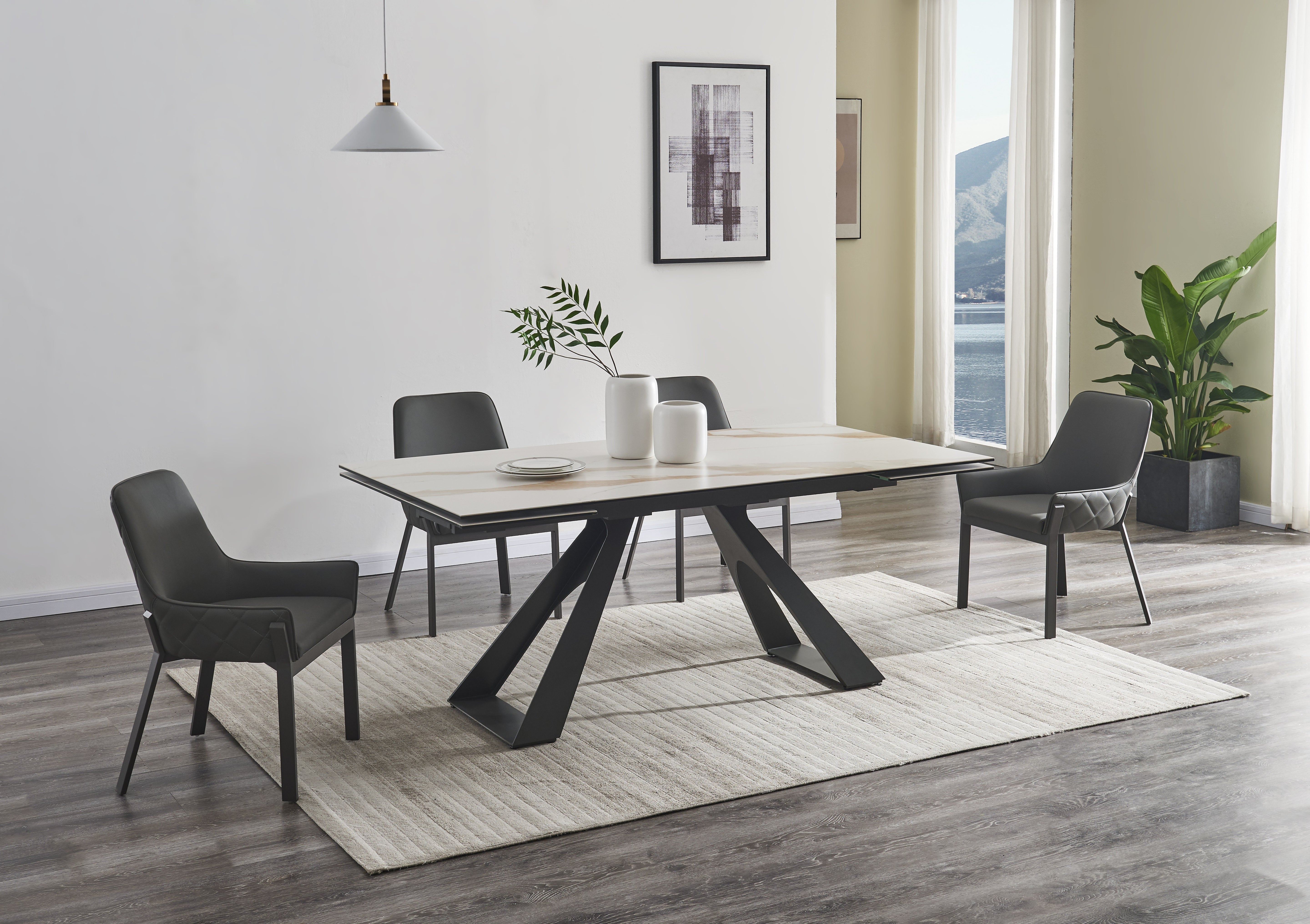 Swan Extensions Dining Table J&M