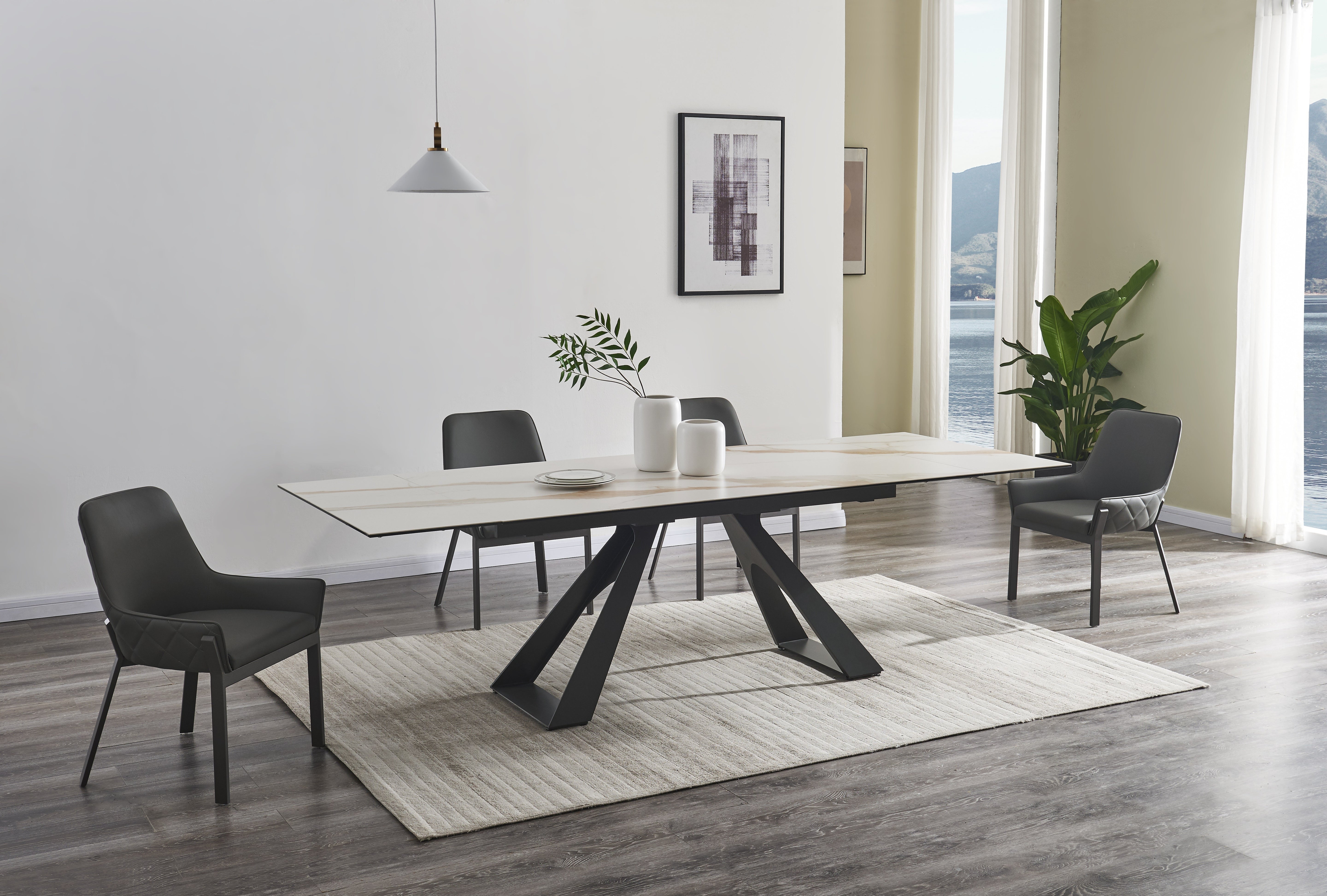 Swan Extensions Dining Table J&M