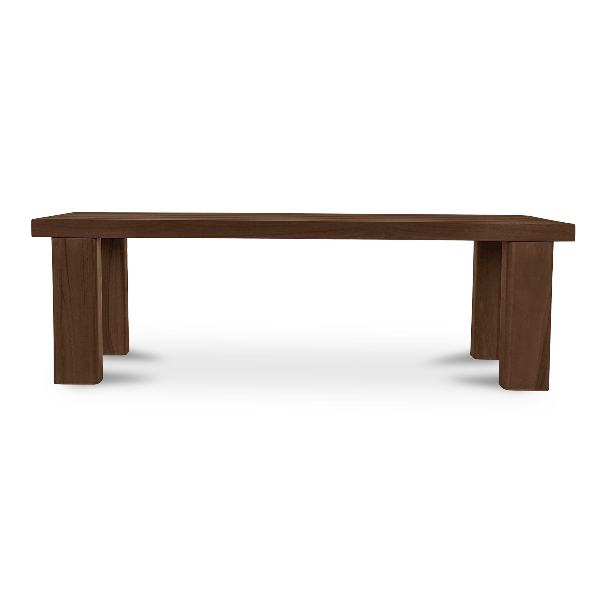 Marina Outdoor Bench Brown