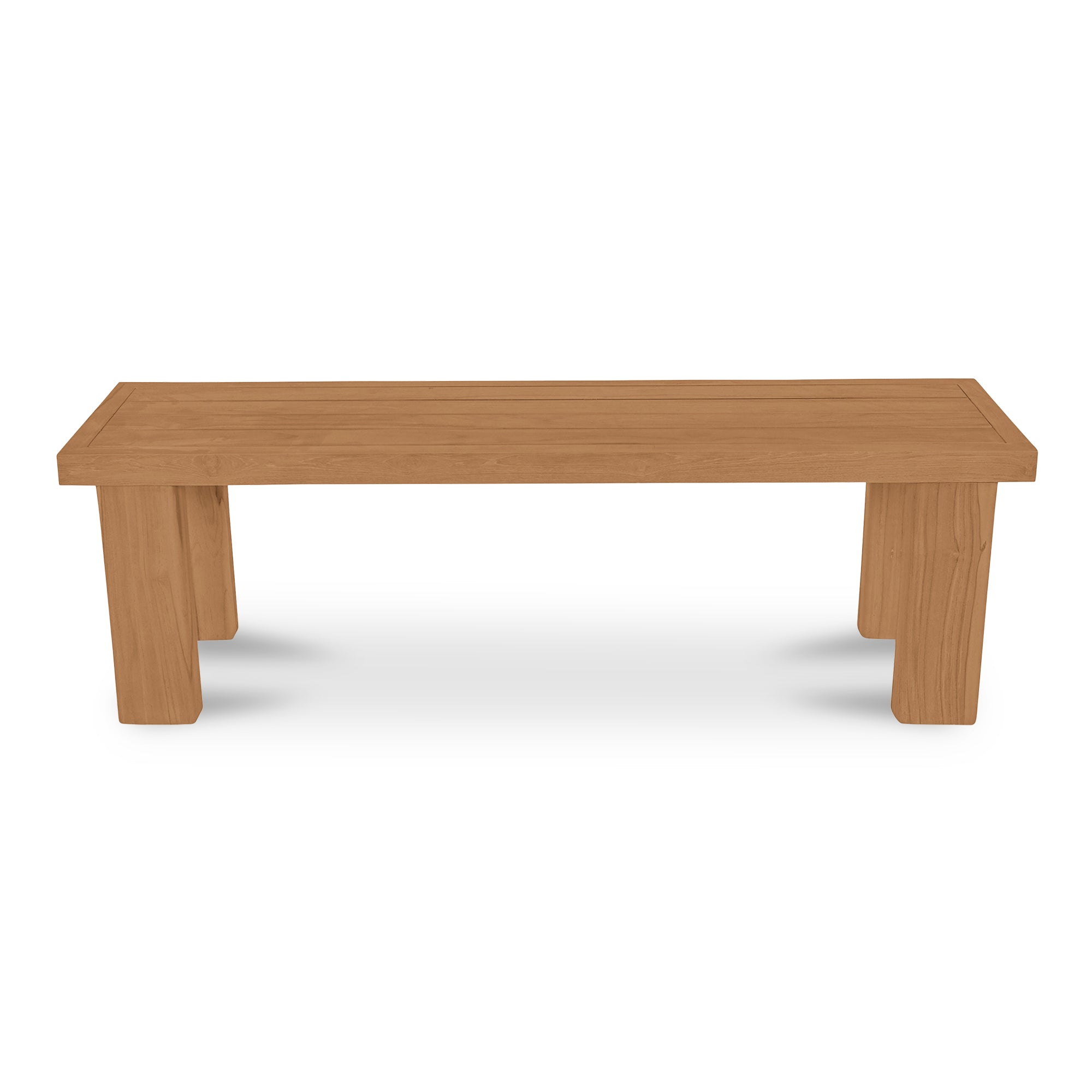 Marina Outdoor Bench Brown