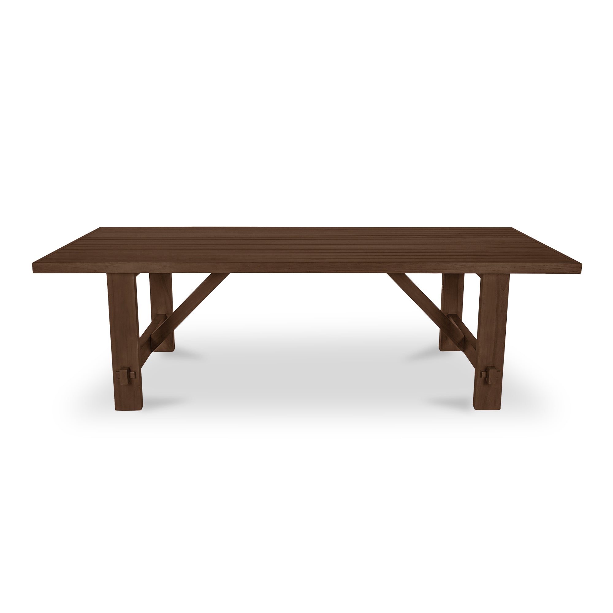 Esmond Outdoor Dining Table Brown - Moes Home