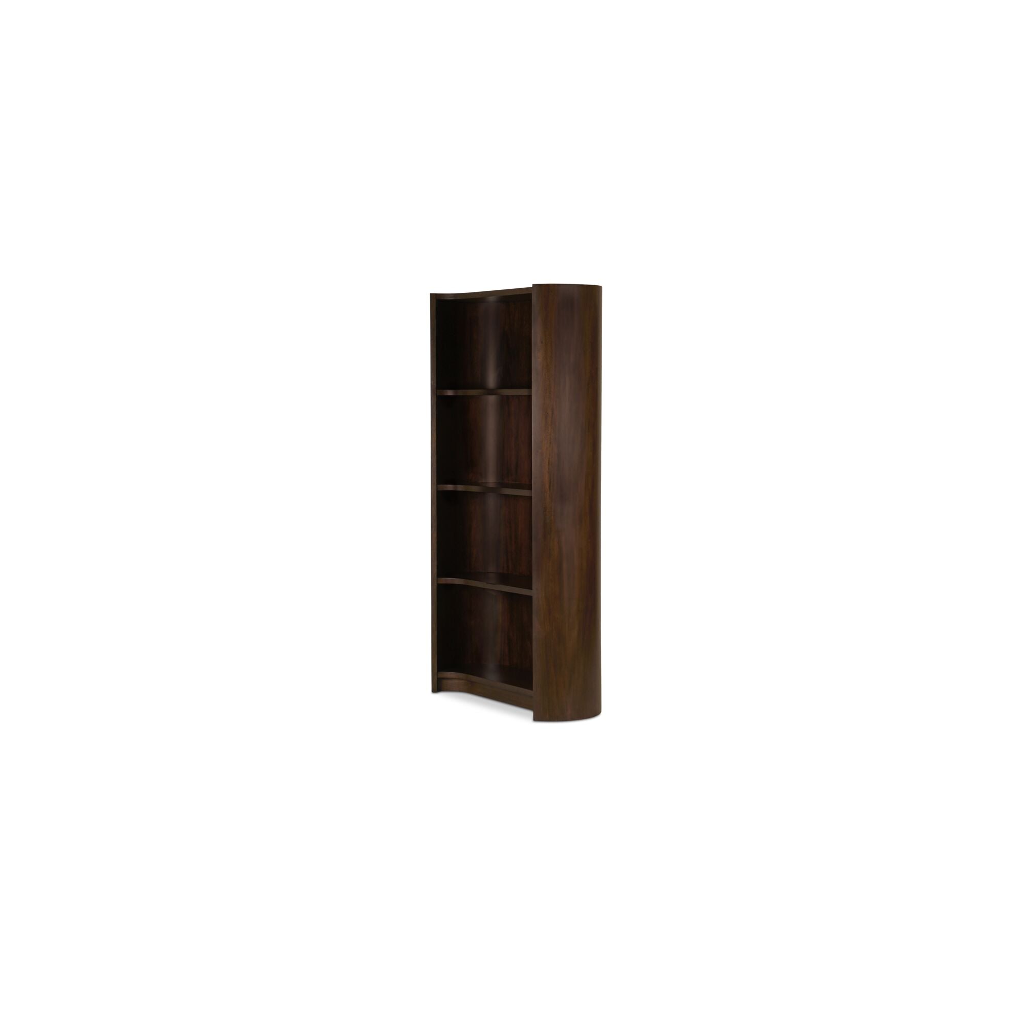 Nera Bookcase Brown - Moes Home