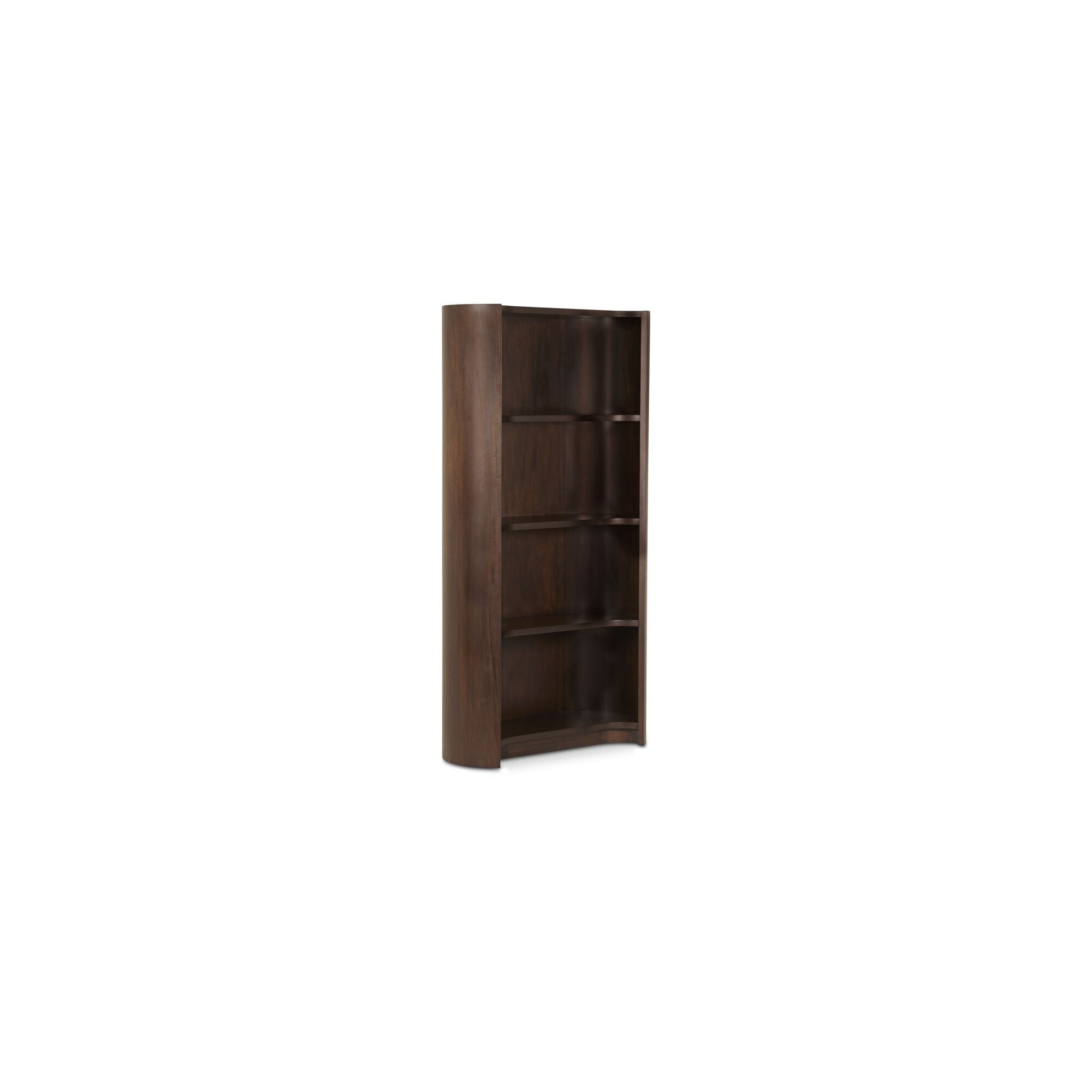 Nera Bookcase Brown - Moes Home