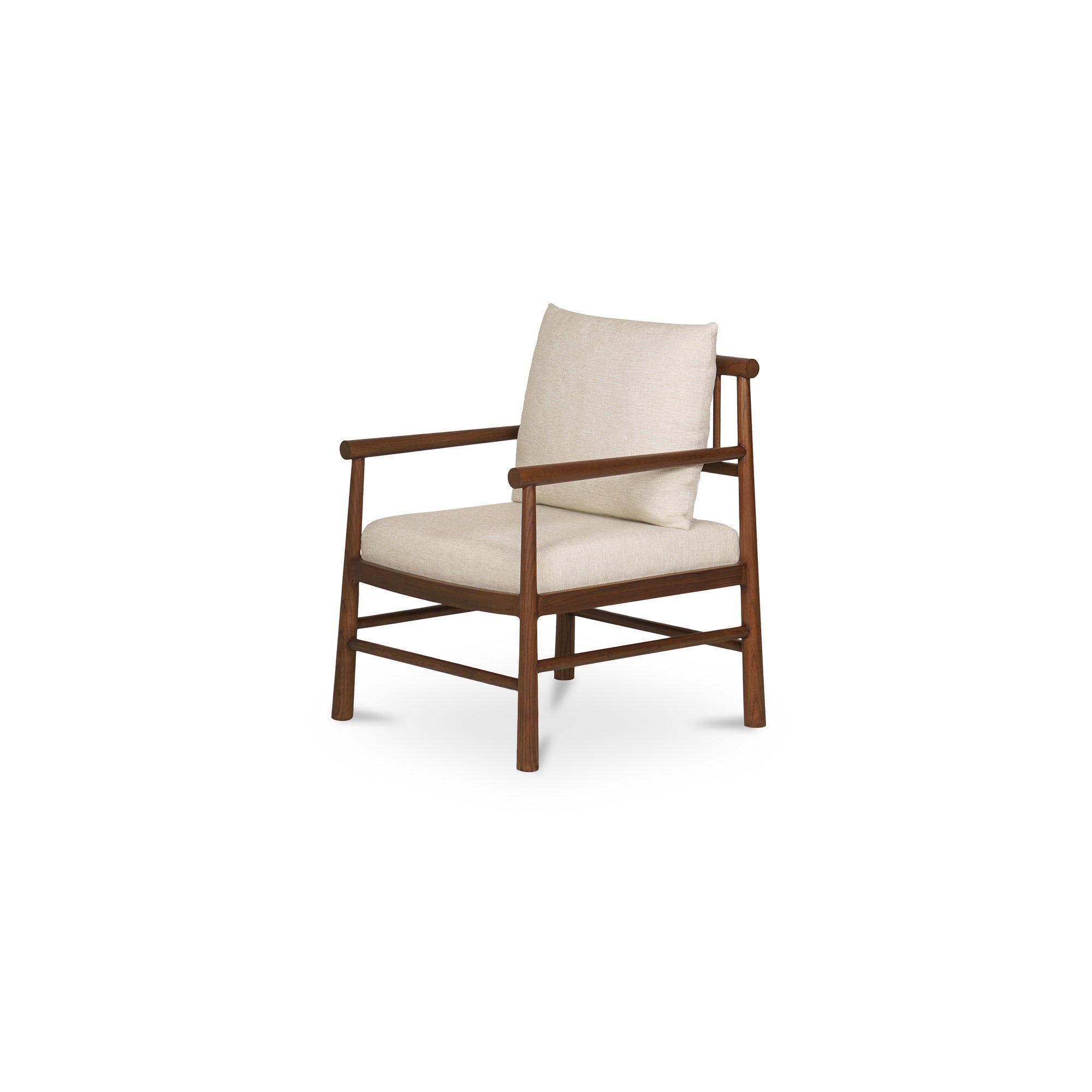 Mayne Accent Chair Cream - Moes Home
