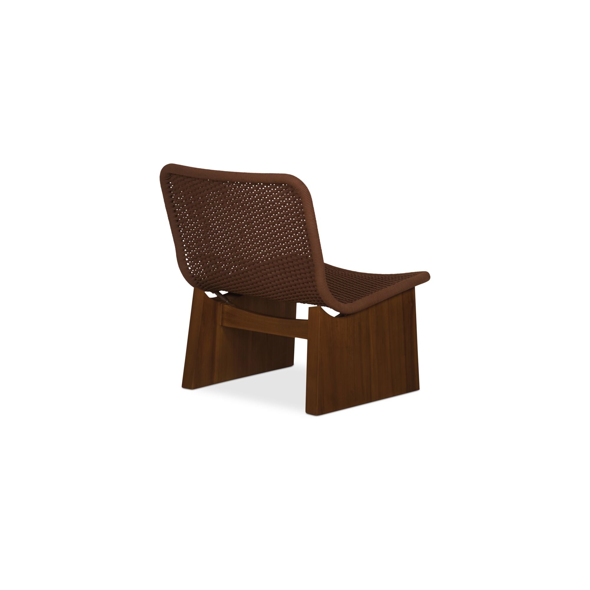 Savanna Outdoor Accent Chair Brown - Moes Home