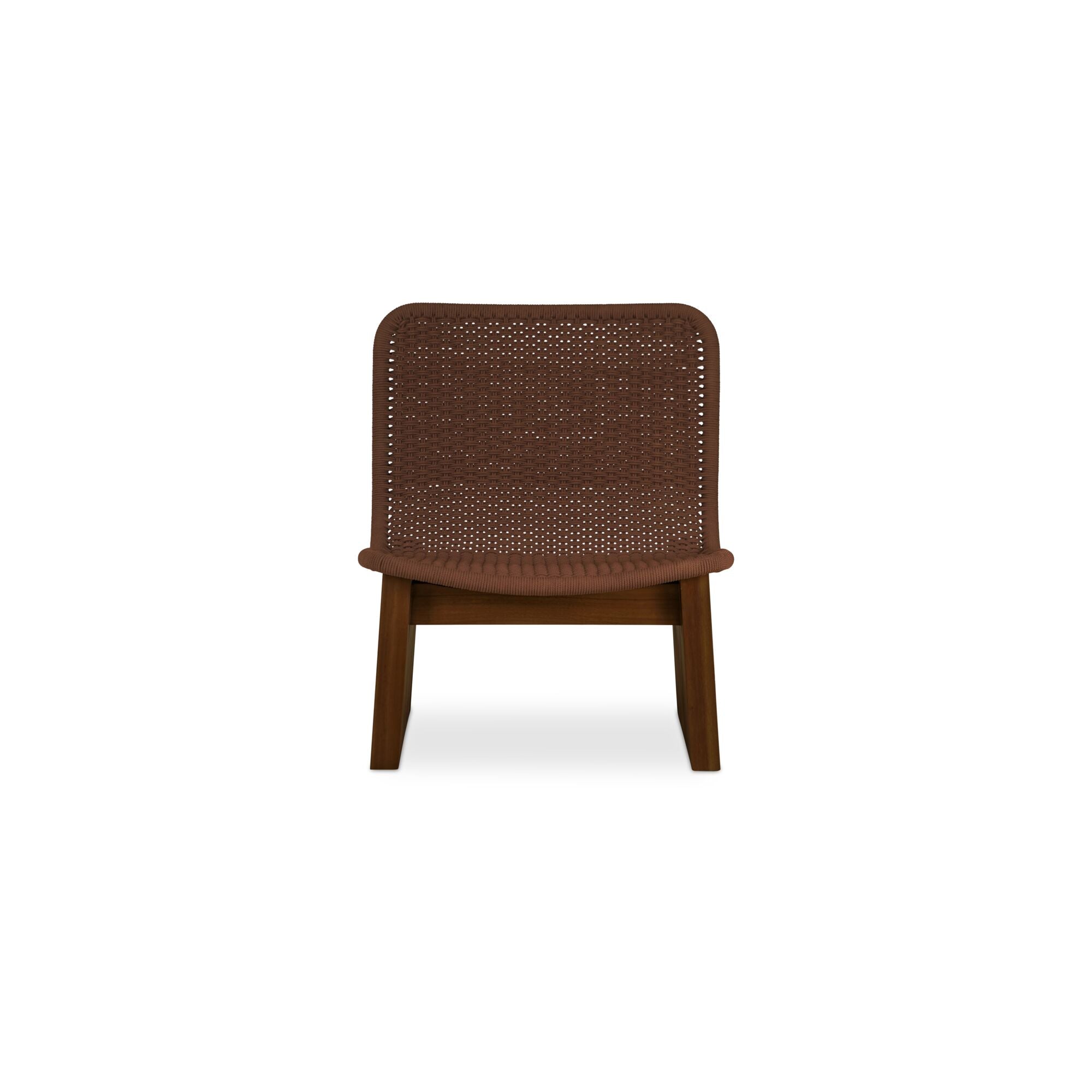 Savanna Outdoor Accent Chair Brown - Moes Home