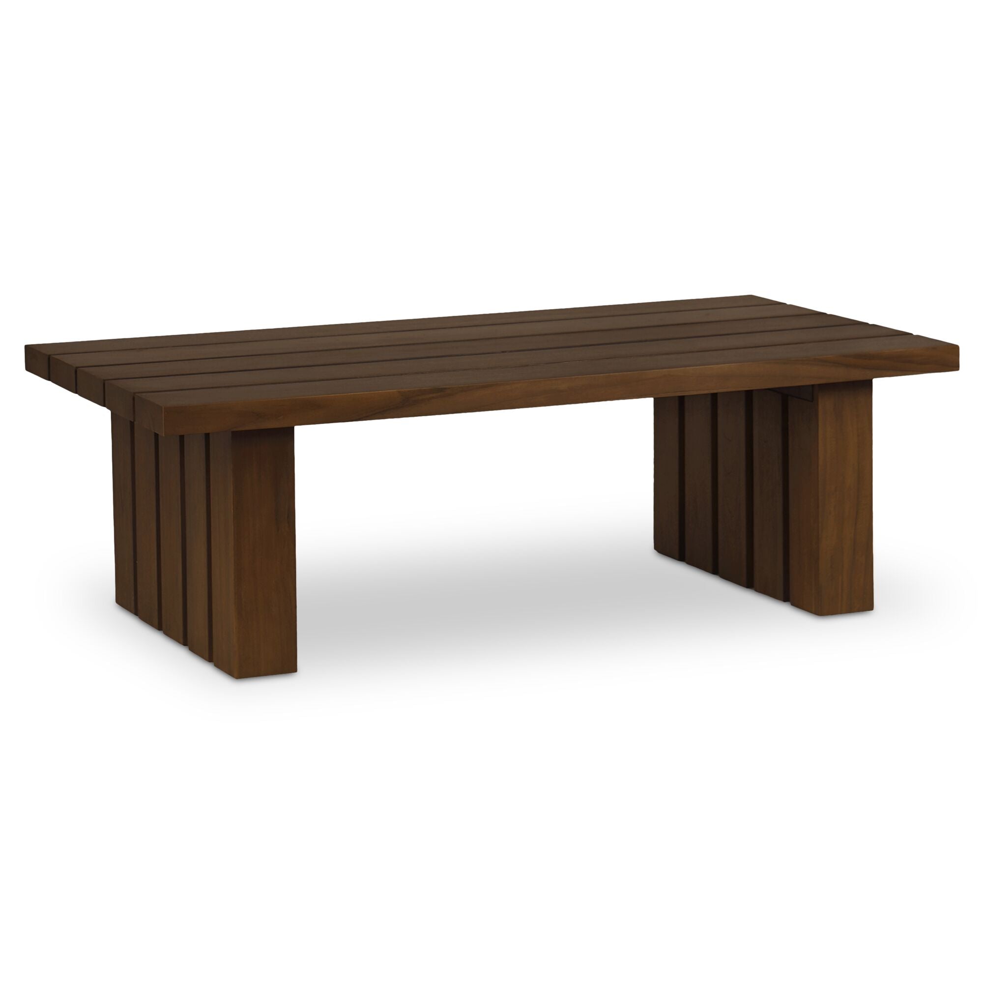 Denby Outdoor Coffee Table Brown - Moes Home