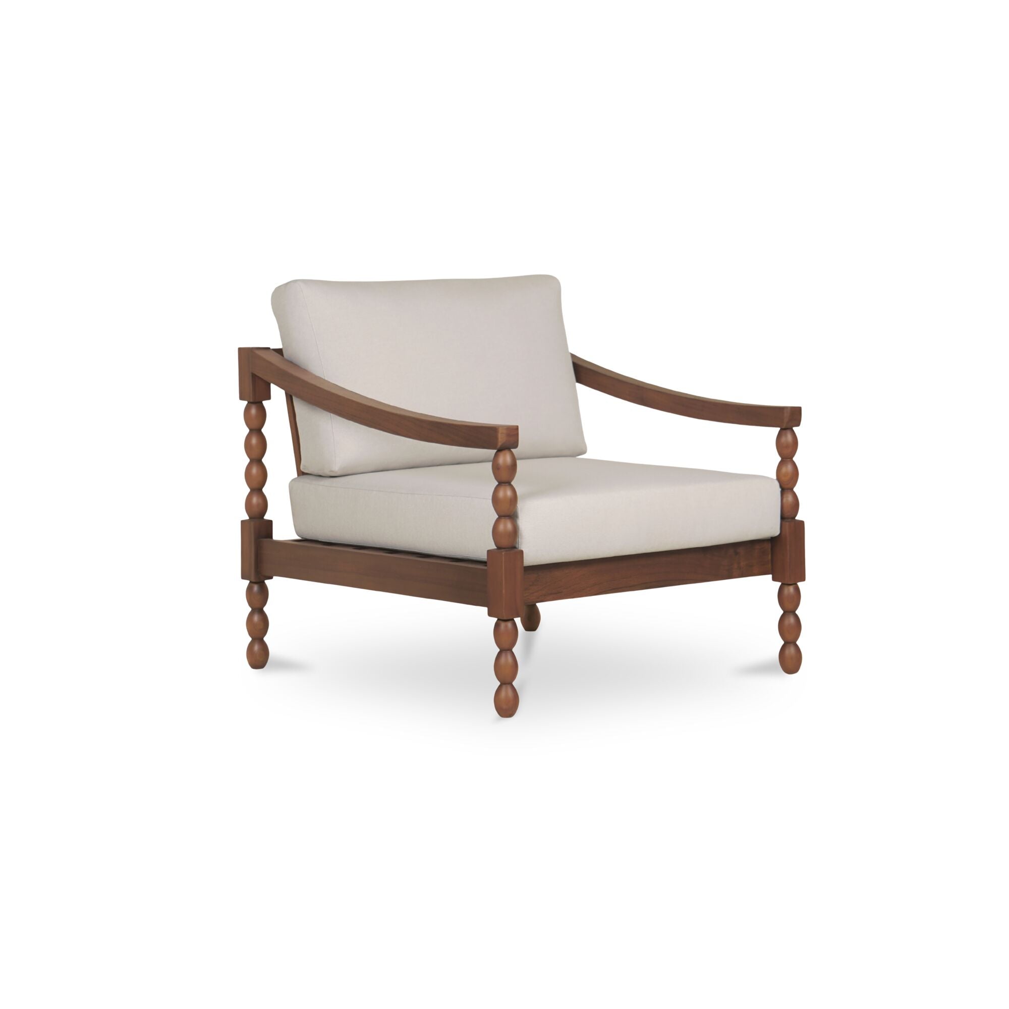Delilah Outdoor Accent Chair Brown - Moes Home