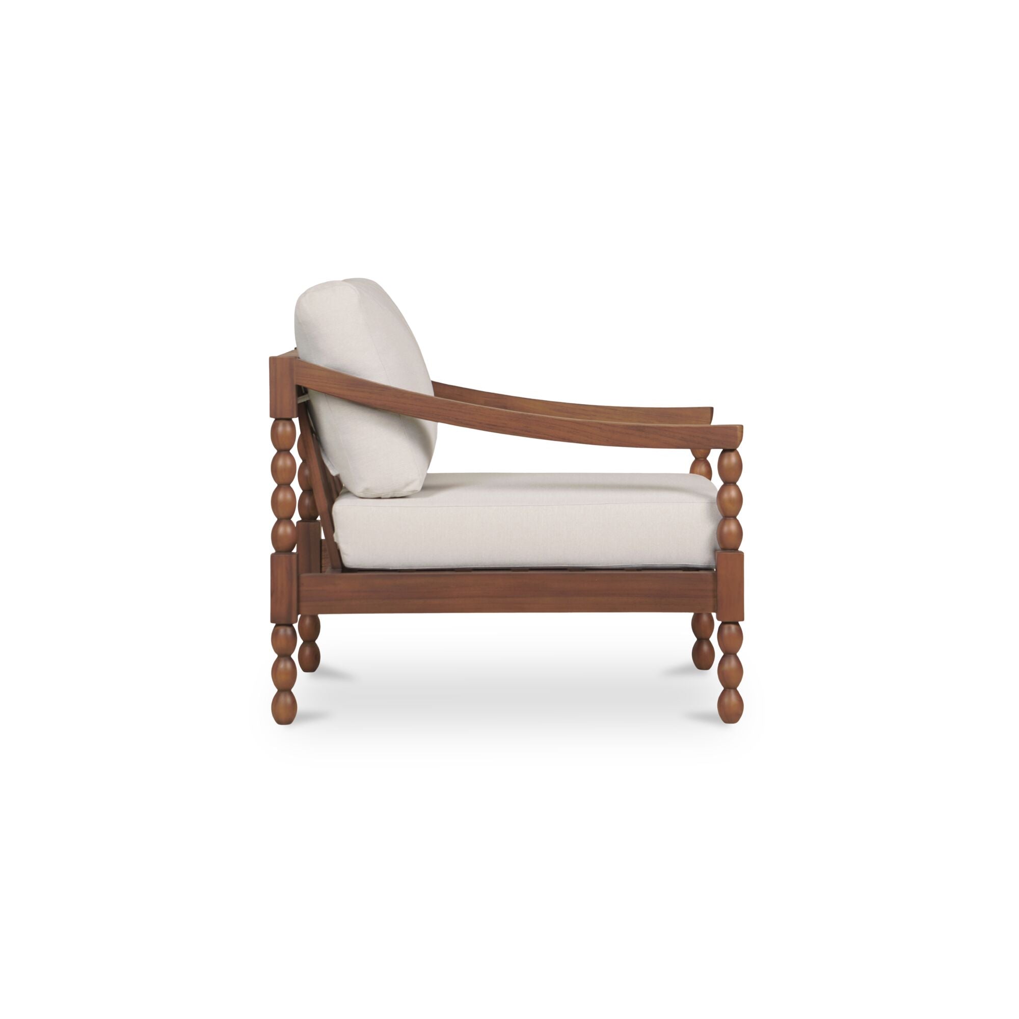 Delilah Outdoor Accent Chair Brown - Moes Home