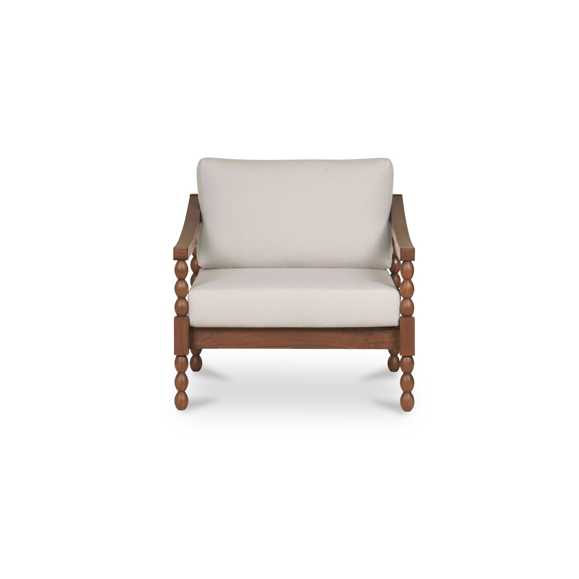 Delilah Outdoor Accent Chair Brown - Moes Home