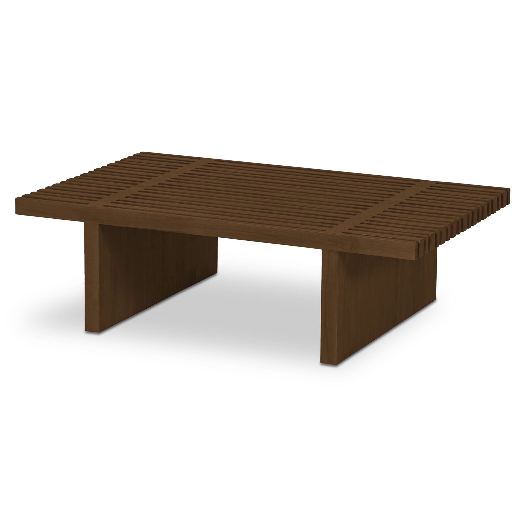 Fletcher Outdoor Coffee Table Brown - Moes Home
