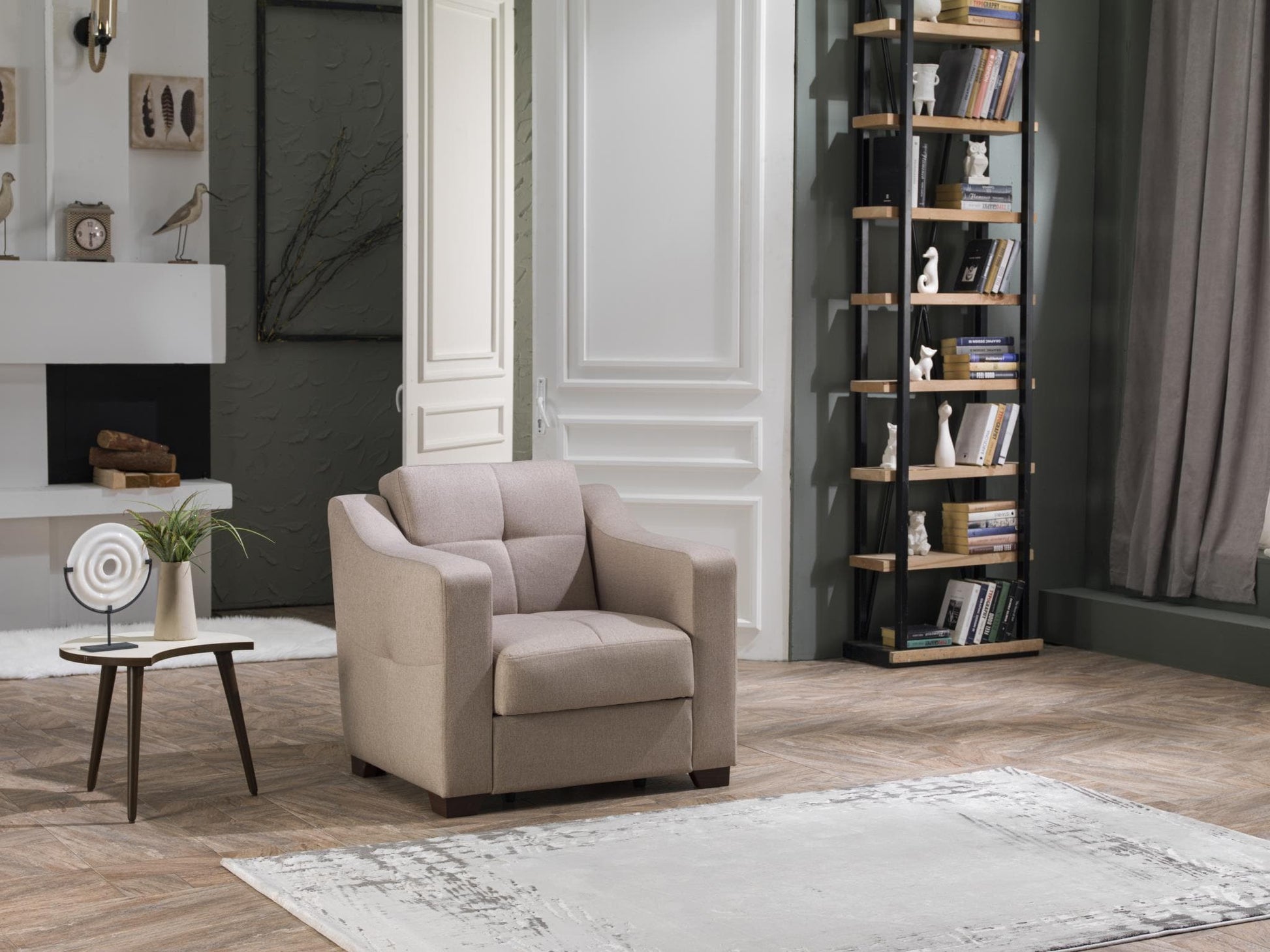 Melson Gray Tahoe Armchair
