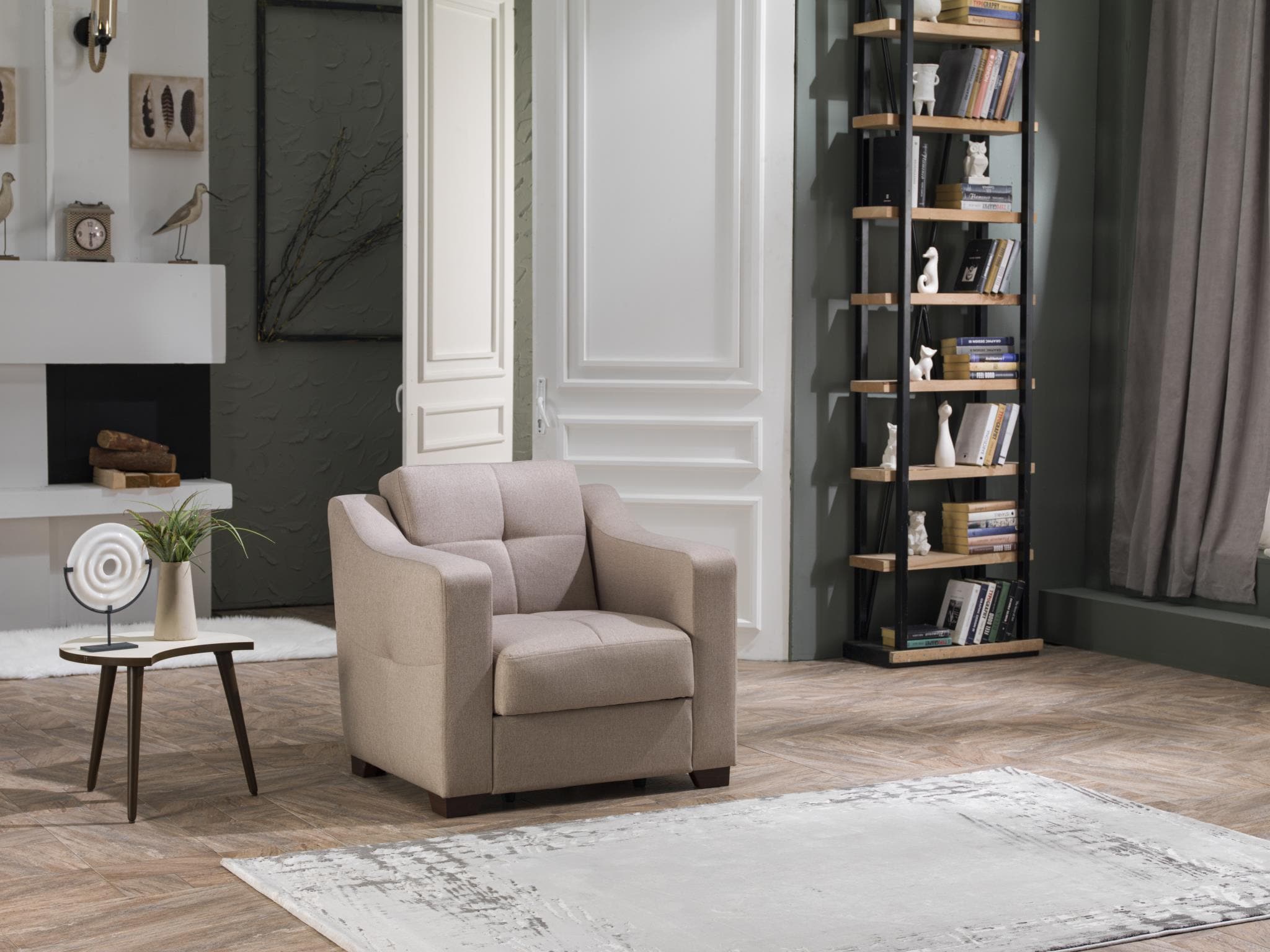 Melson Gray Tahoe Armchair