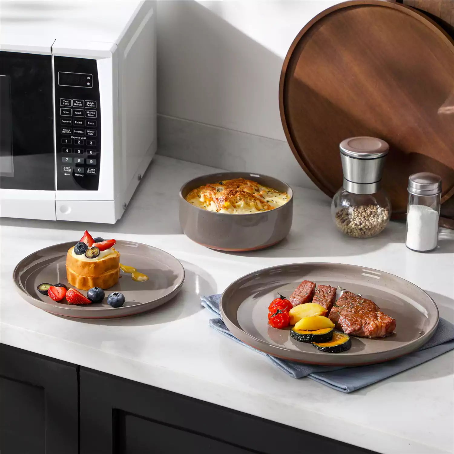 Tara Brown 12 Piece Dinnerware Set