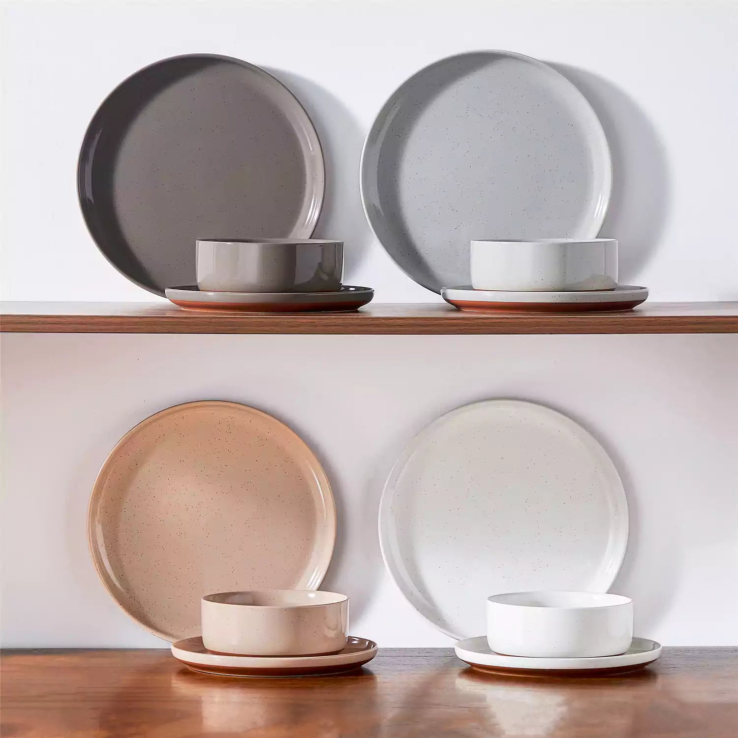 Tara Multicolor 24 Piece Dinnerware Set for 8
