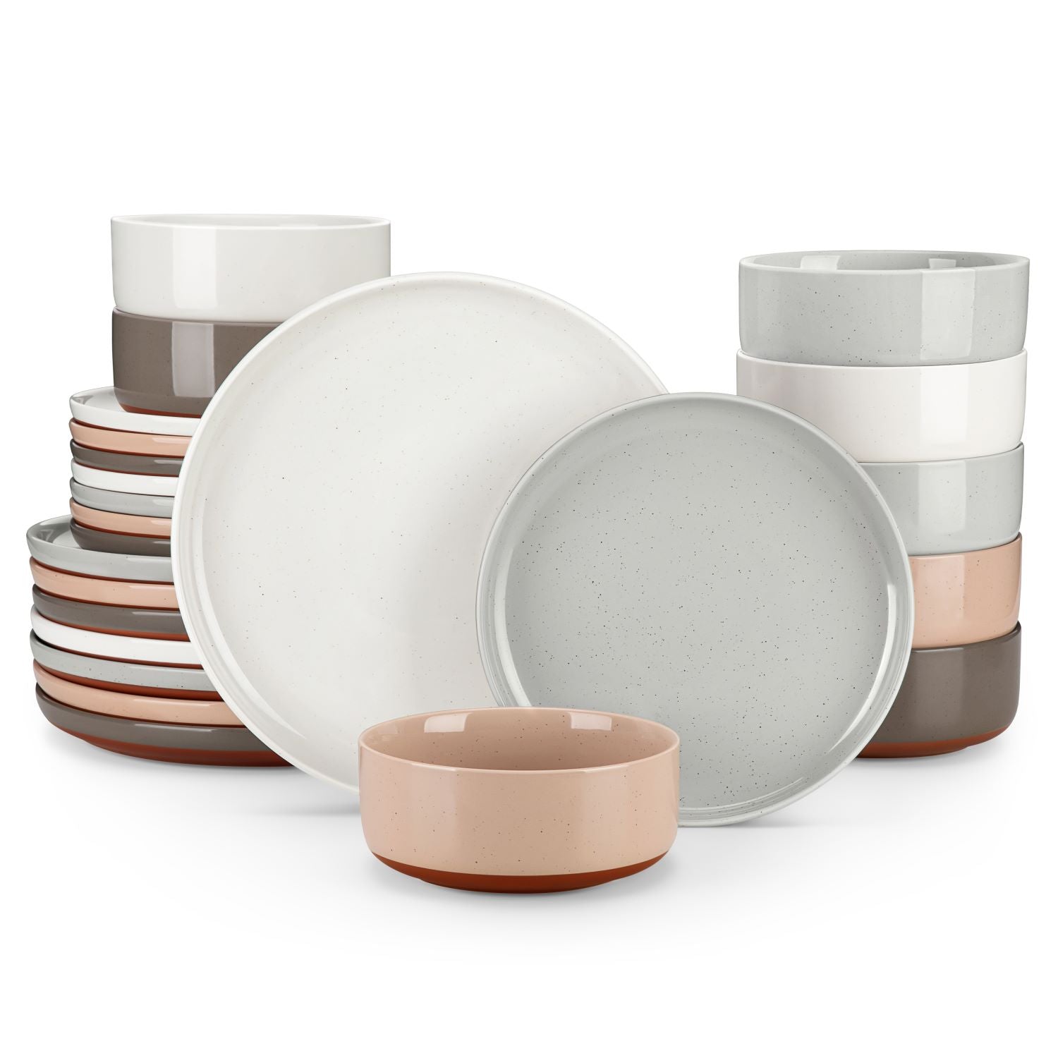 Tara 24 Piece Dinnerware Set for 8