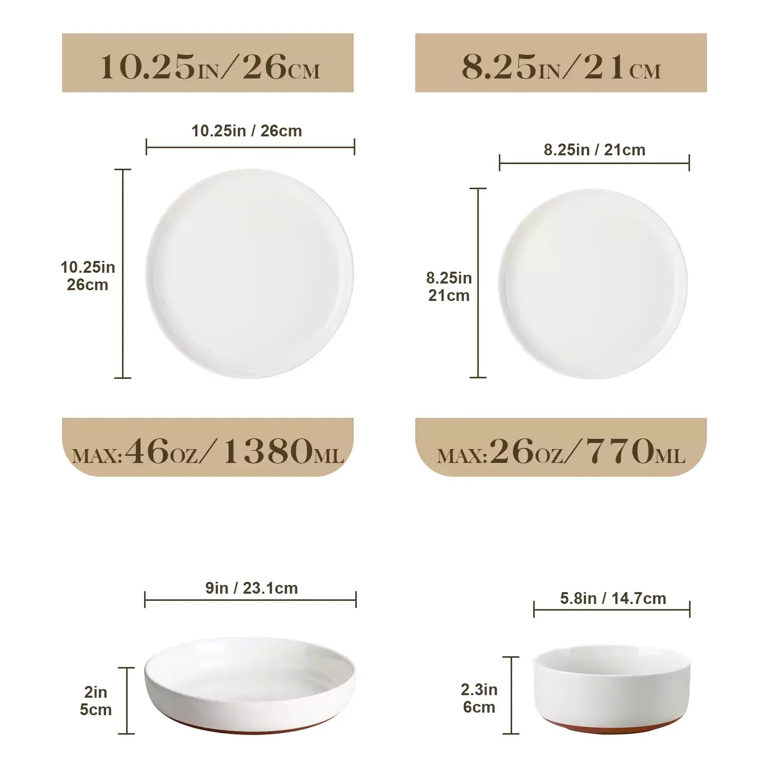 Tara 16 Piece Dinnerware Set