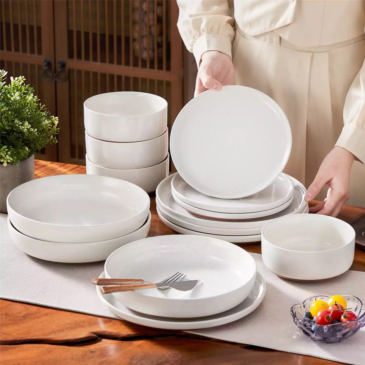 Tara 16 Piece Dinnerware Set