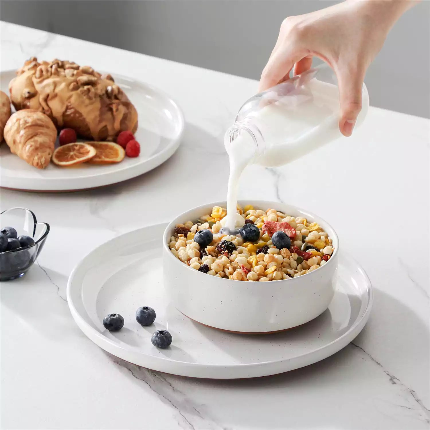 Tara Grey 18 Piece Dinnerware Set